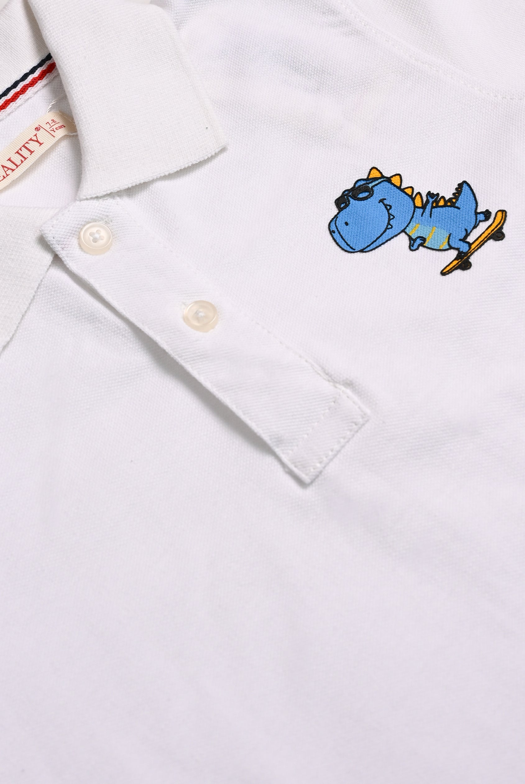 Boy WHITE Polo Reality