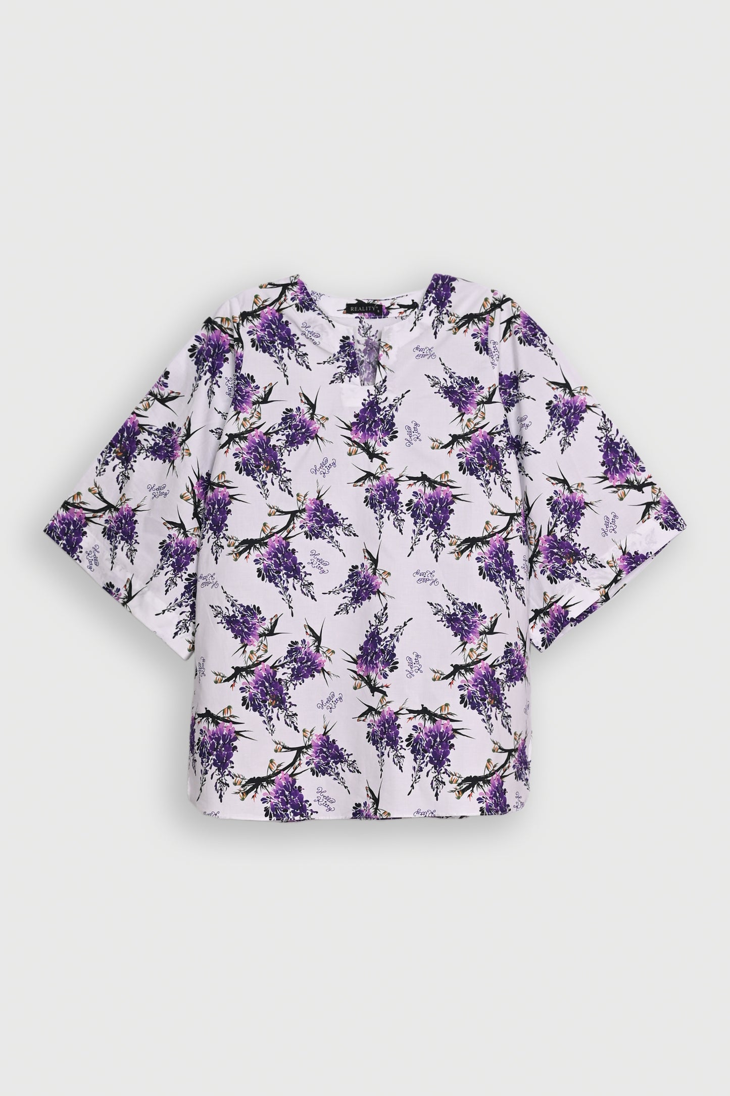 LADIES PURPLE TOP