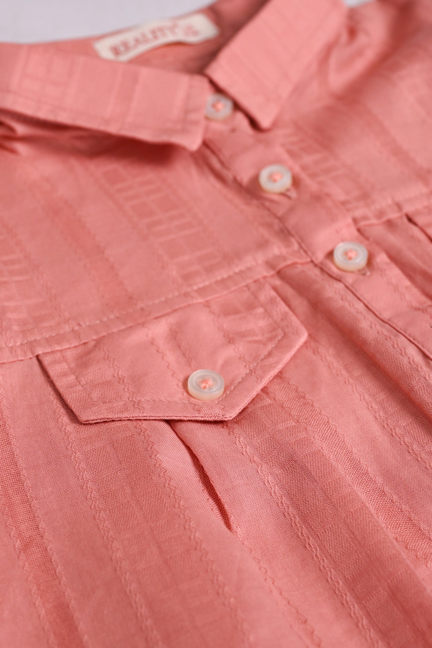 ELEGANT FUPP SLEEVE PEACH TOP
