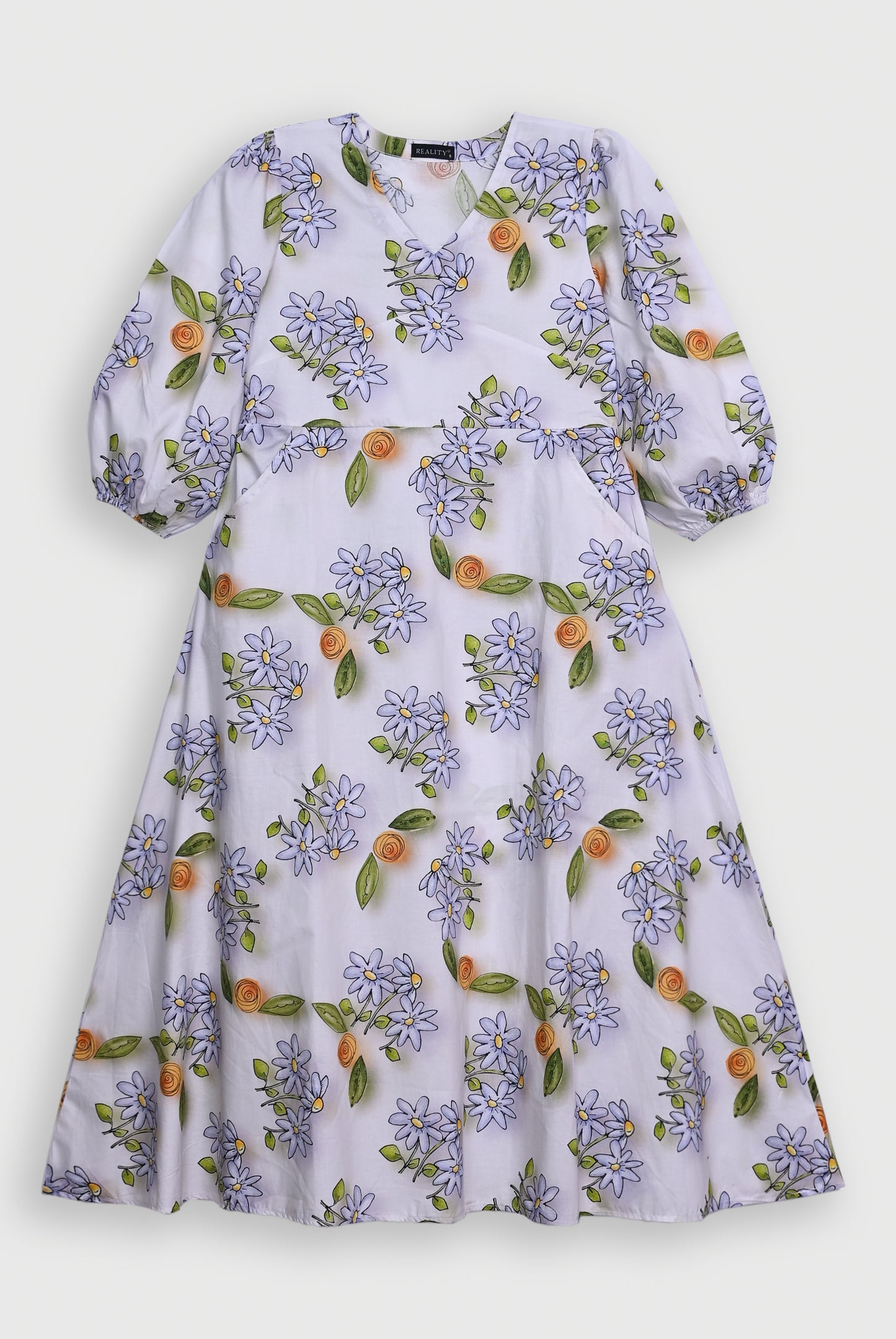 PRINTED PARROT FROCK