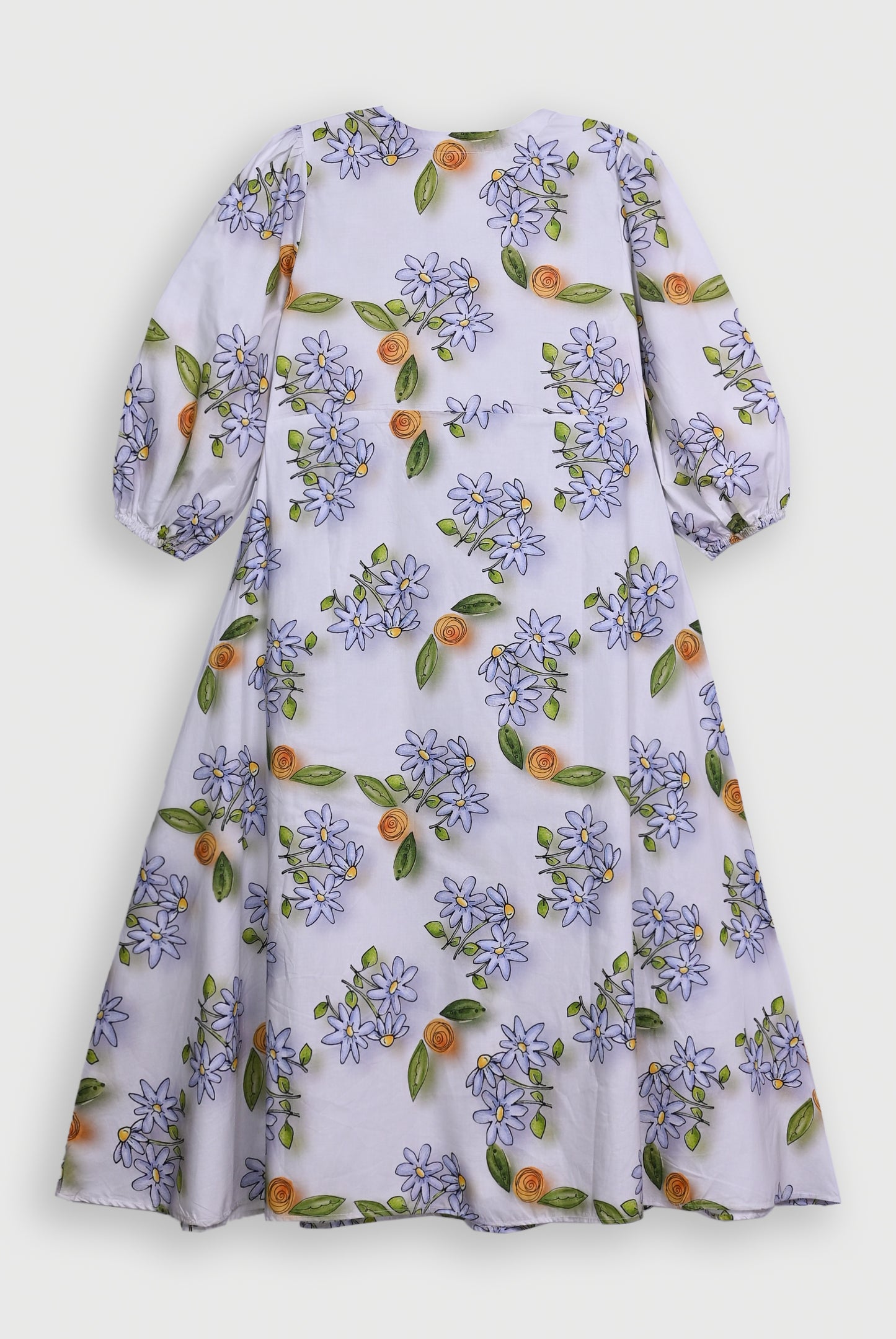 PRINTED PARROT FROCK