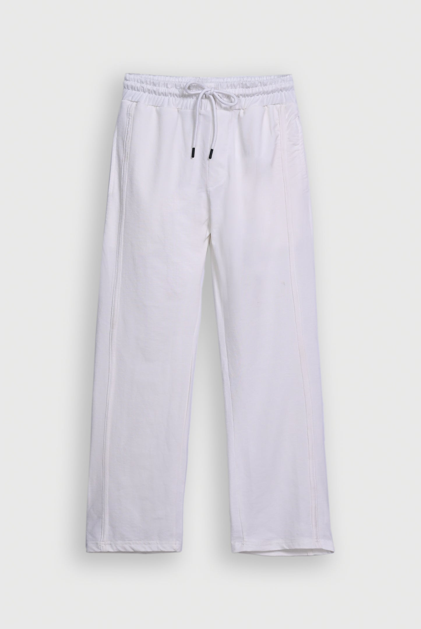 COTTON JERSEY WHITE TROUSER