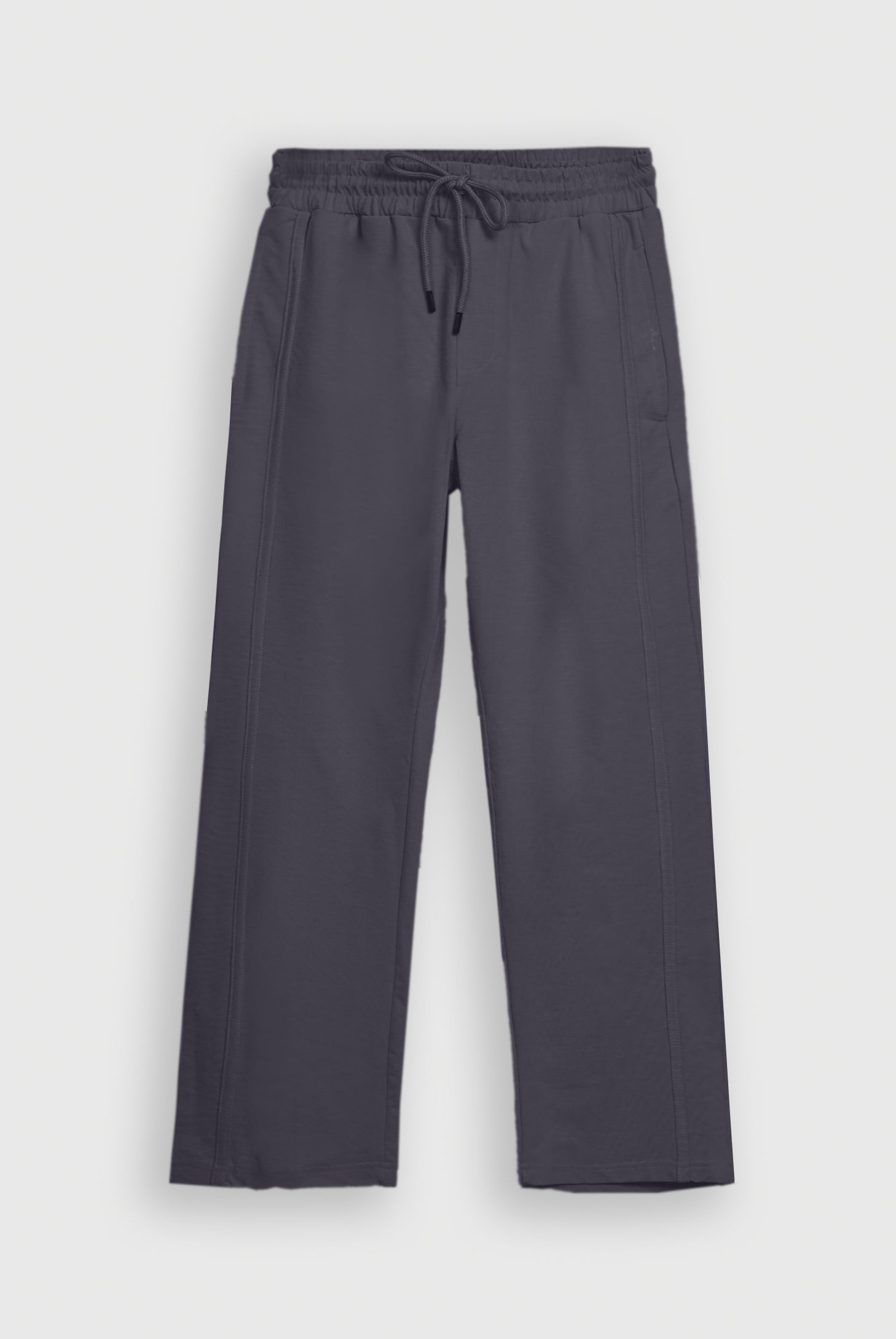 COTTON JERSEY GRAY TROUSER Reality