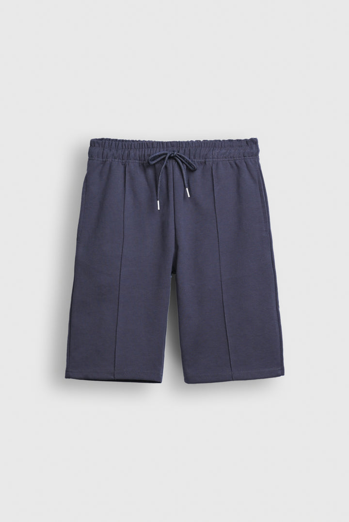 "Men's Navy Drawstring Shorts" Reality