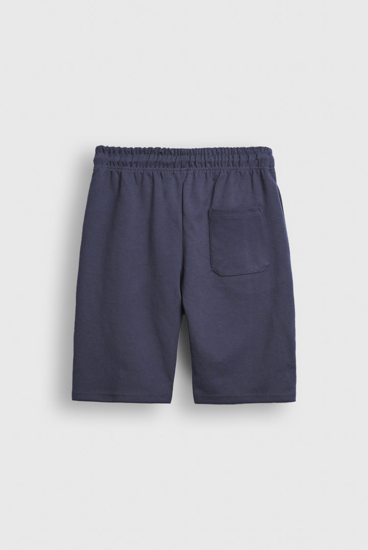 "Men's Navy Drawstring Shorts" Reality