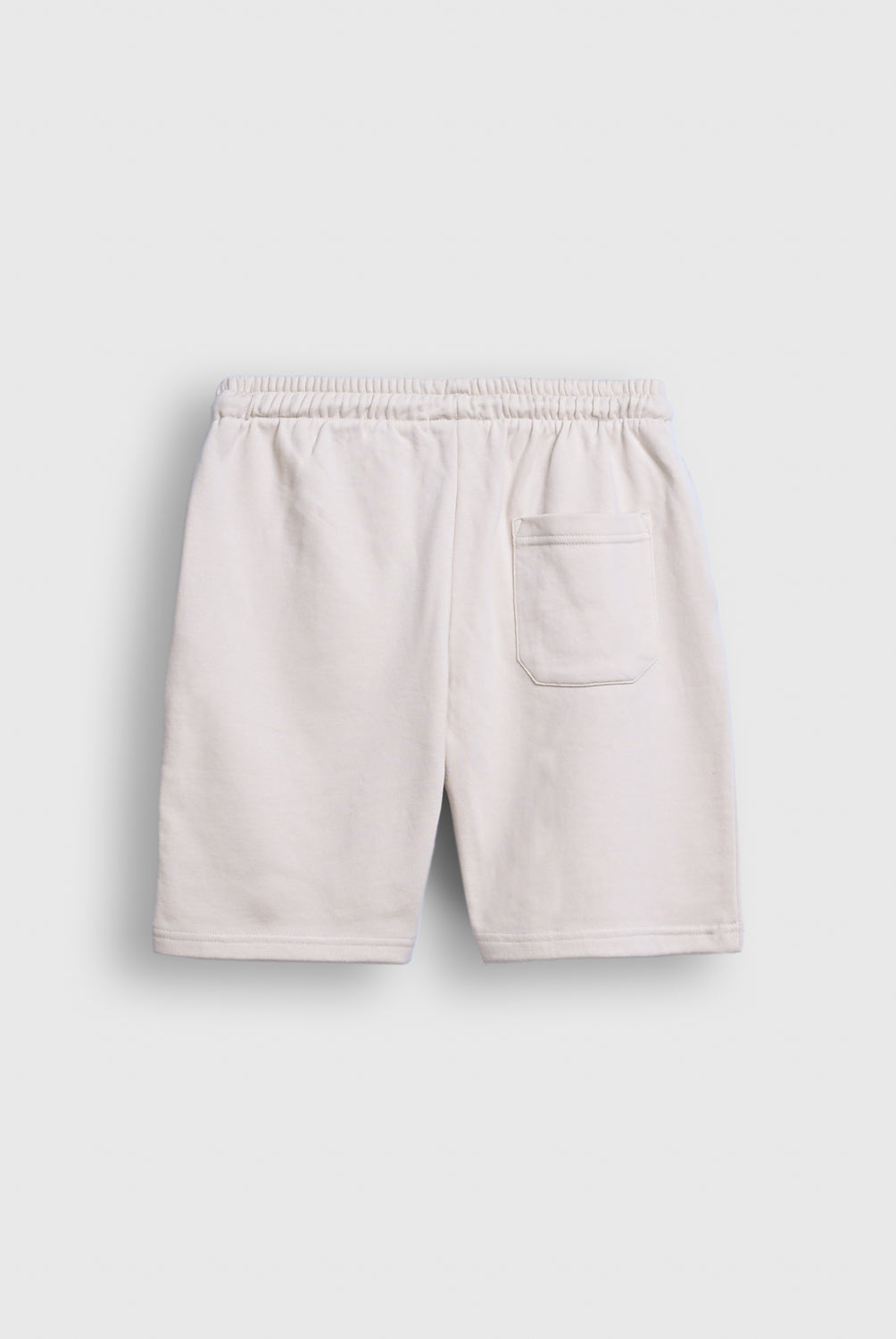 Beige Drawstring Casual Shorts Reality