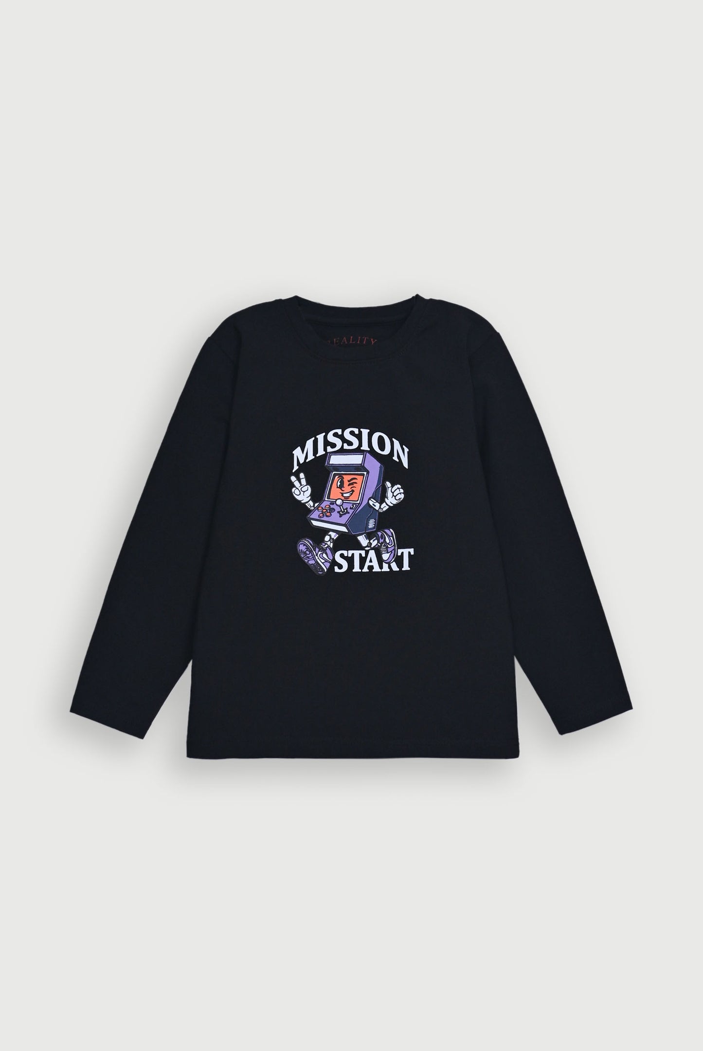 LYCRA BLACK JERSEY TEE Reality