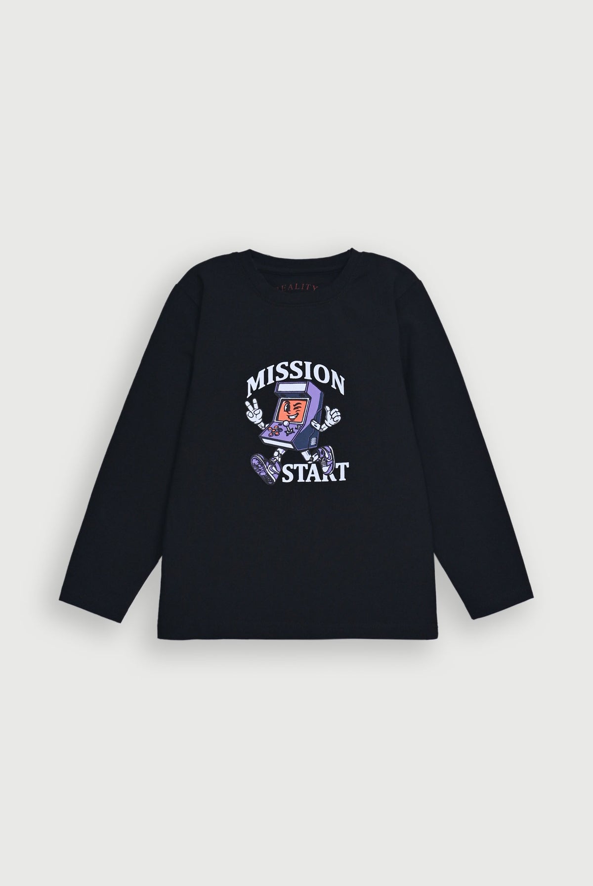 LYCRA BLACK JERSEY TEE Reality