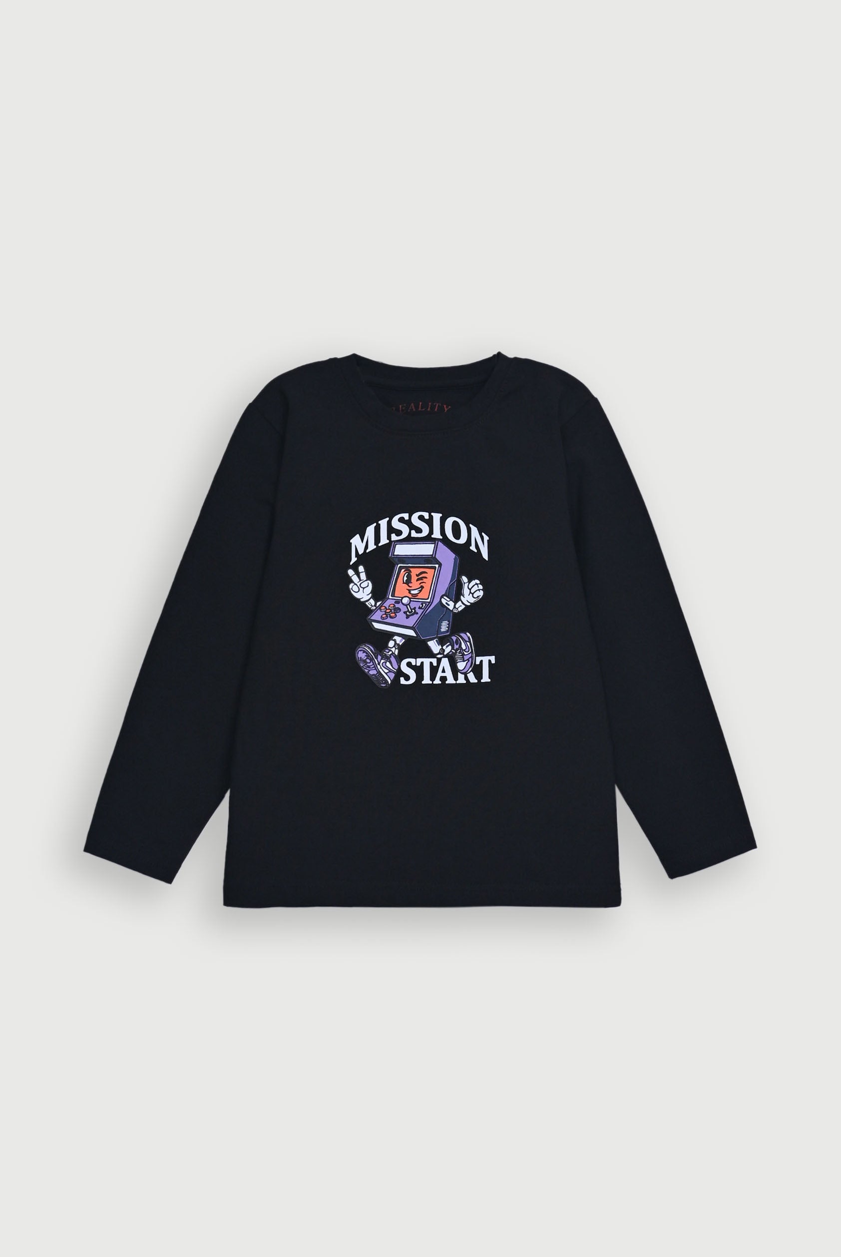 LYCRA BLACK JERSEY TEE Reality