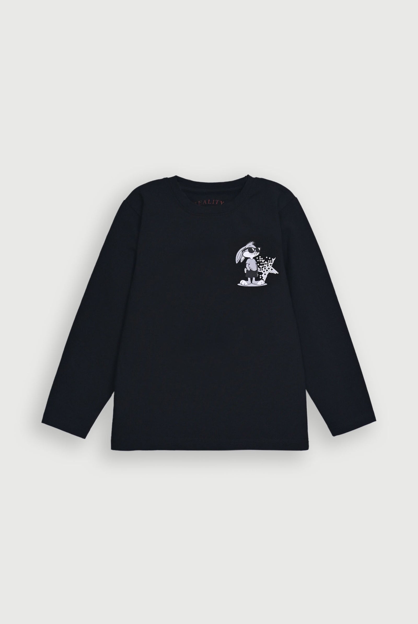 LYCRA BLACK JERSEY TEE Reality