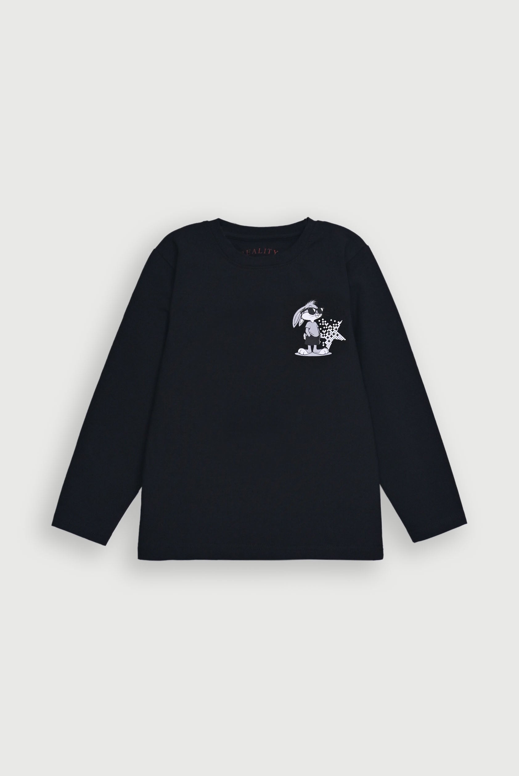 LYCRA BLACK JERSEY TEE Reality