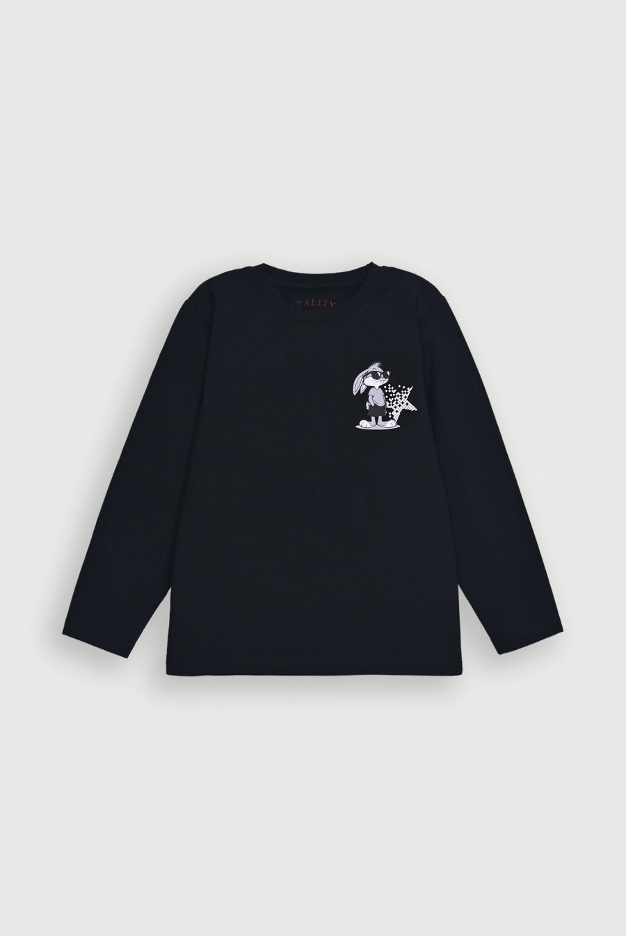 LYCRA BLACK JERSEY TEE Reality