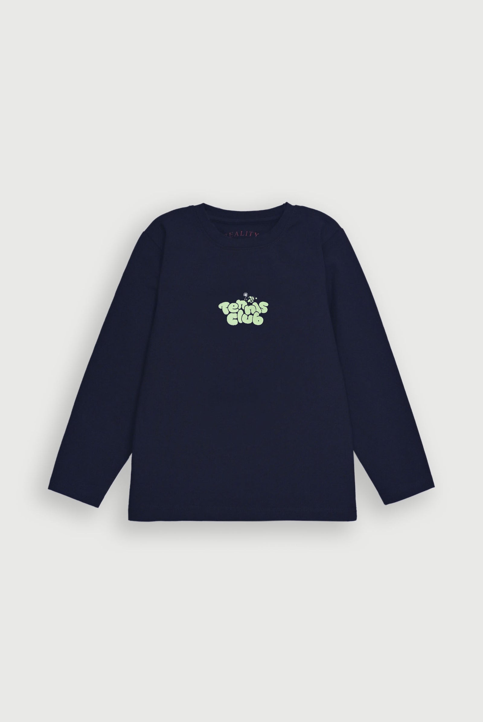 LYCRA NAVY JERSEY TEE Reality