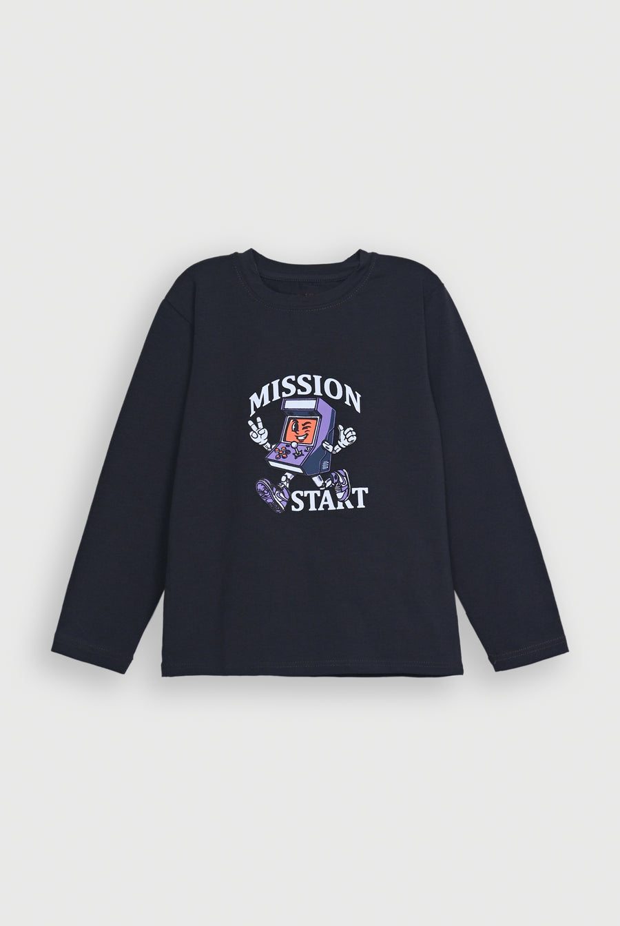MISSION START GAMING CHARCOAL TEE Reality