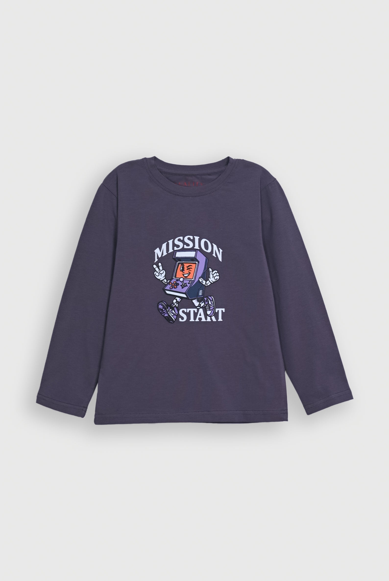 MISSION START GAMING GRAY TEE Reality