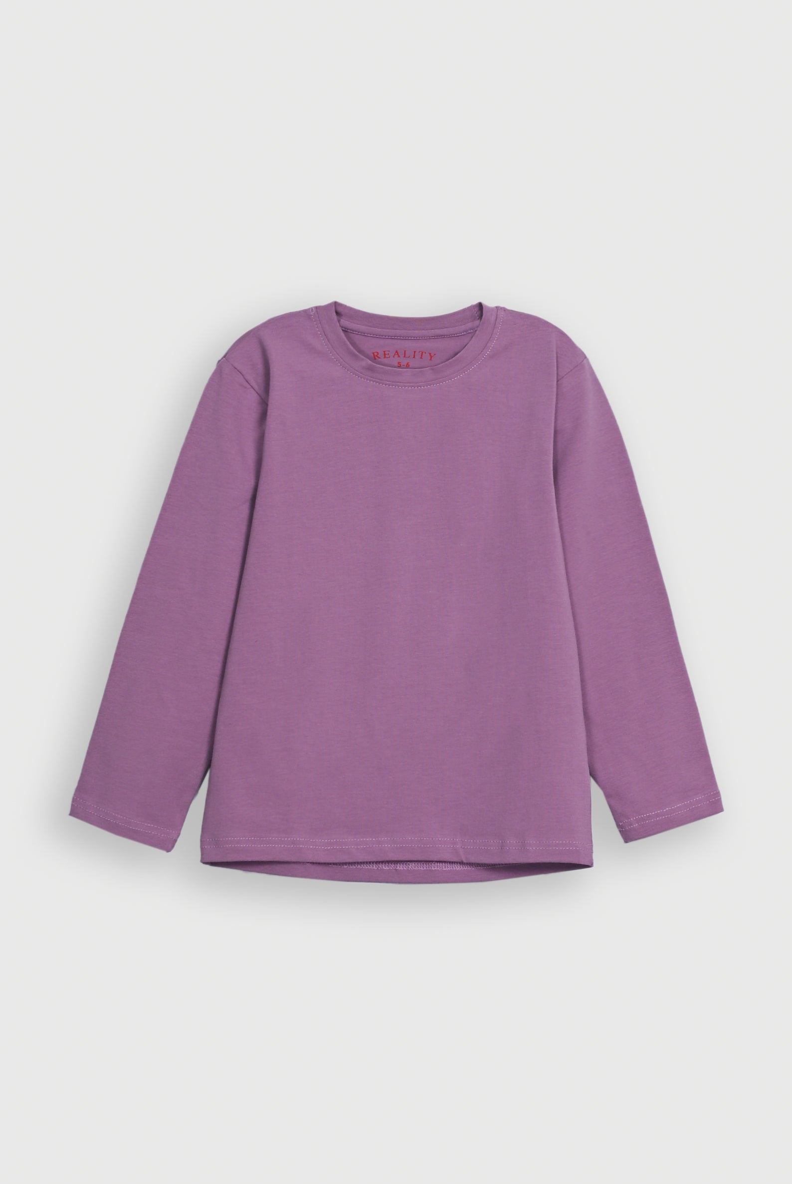 OPTIMISTIC GRAPHIC PURPLE TEE Reality