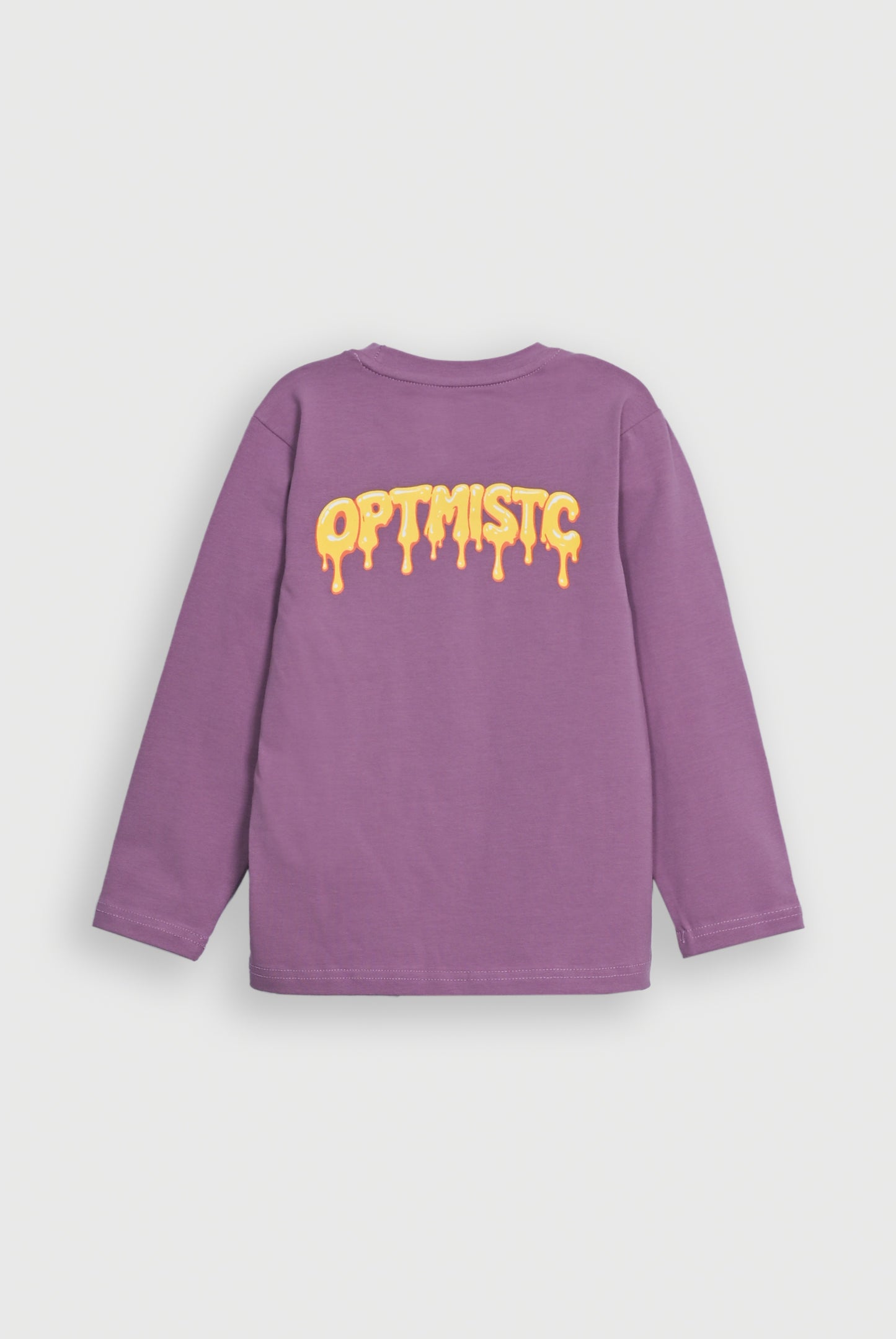 OPTIMISTIC GRAPHIC PURPLE TEE Reality
