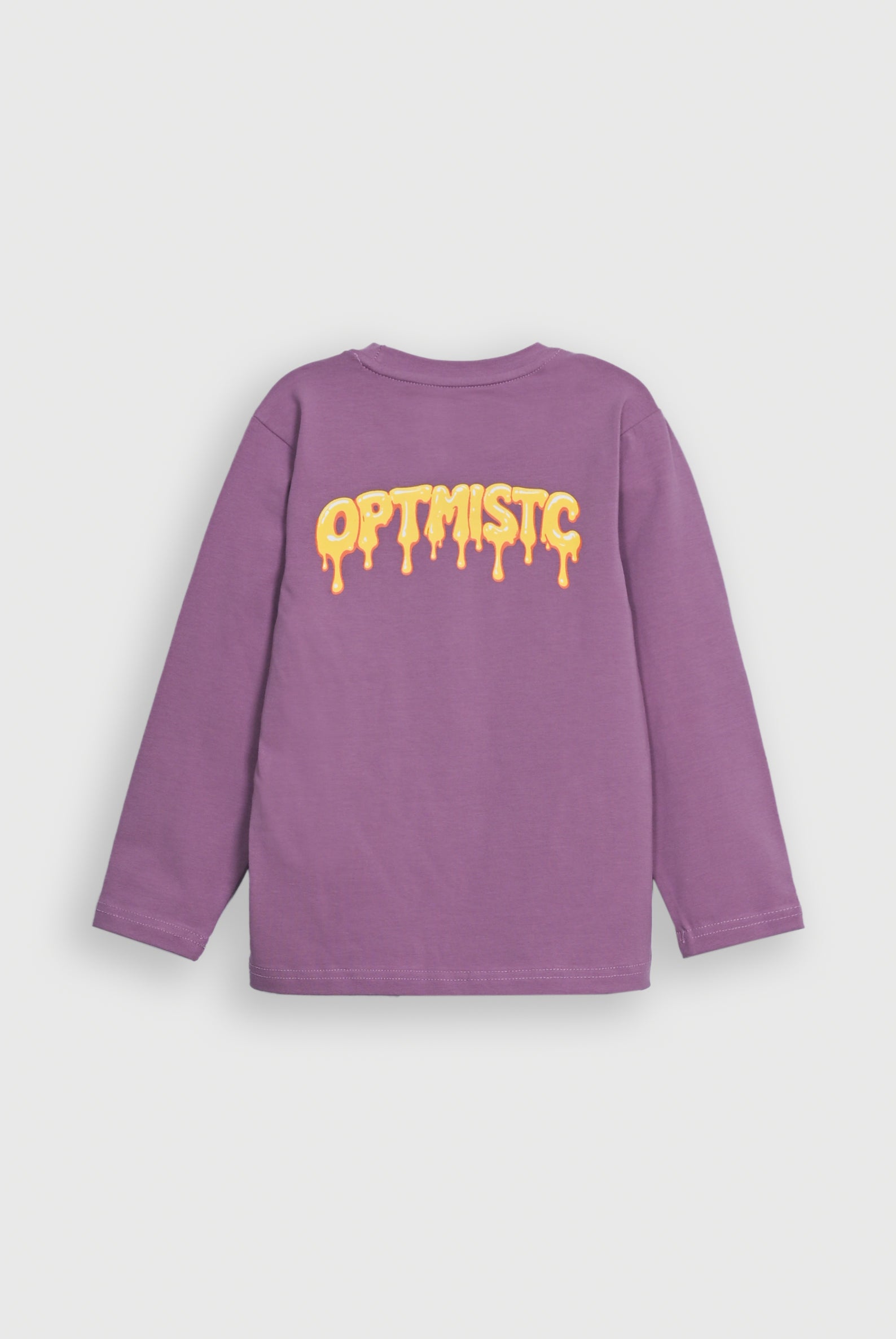 OPTIMISTIC GRAPHIC PURPLE TEE Reality
