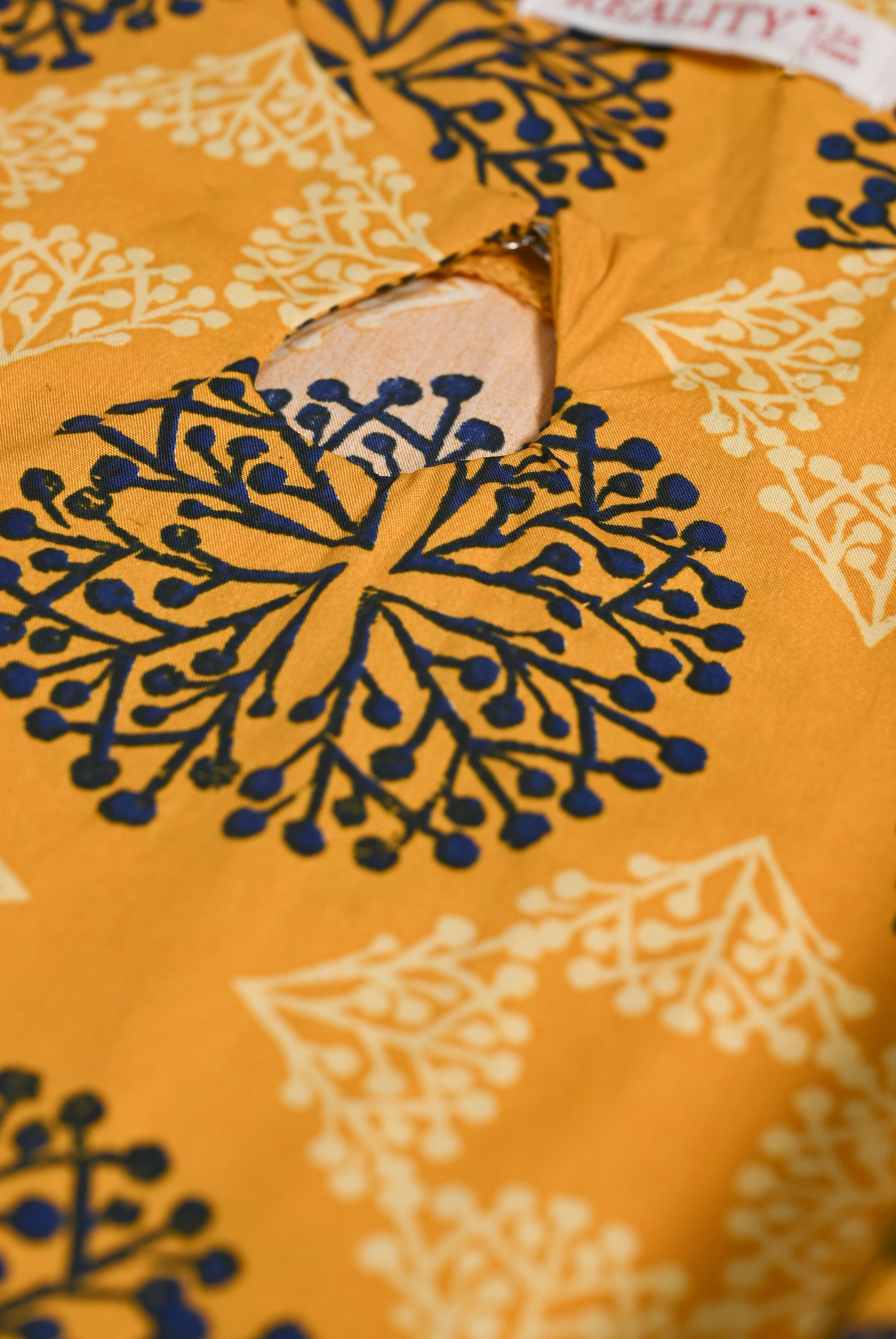 KAFTAN YELLOW CO-ORD SET Reality