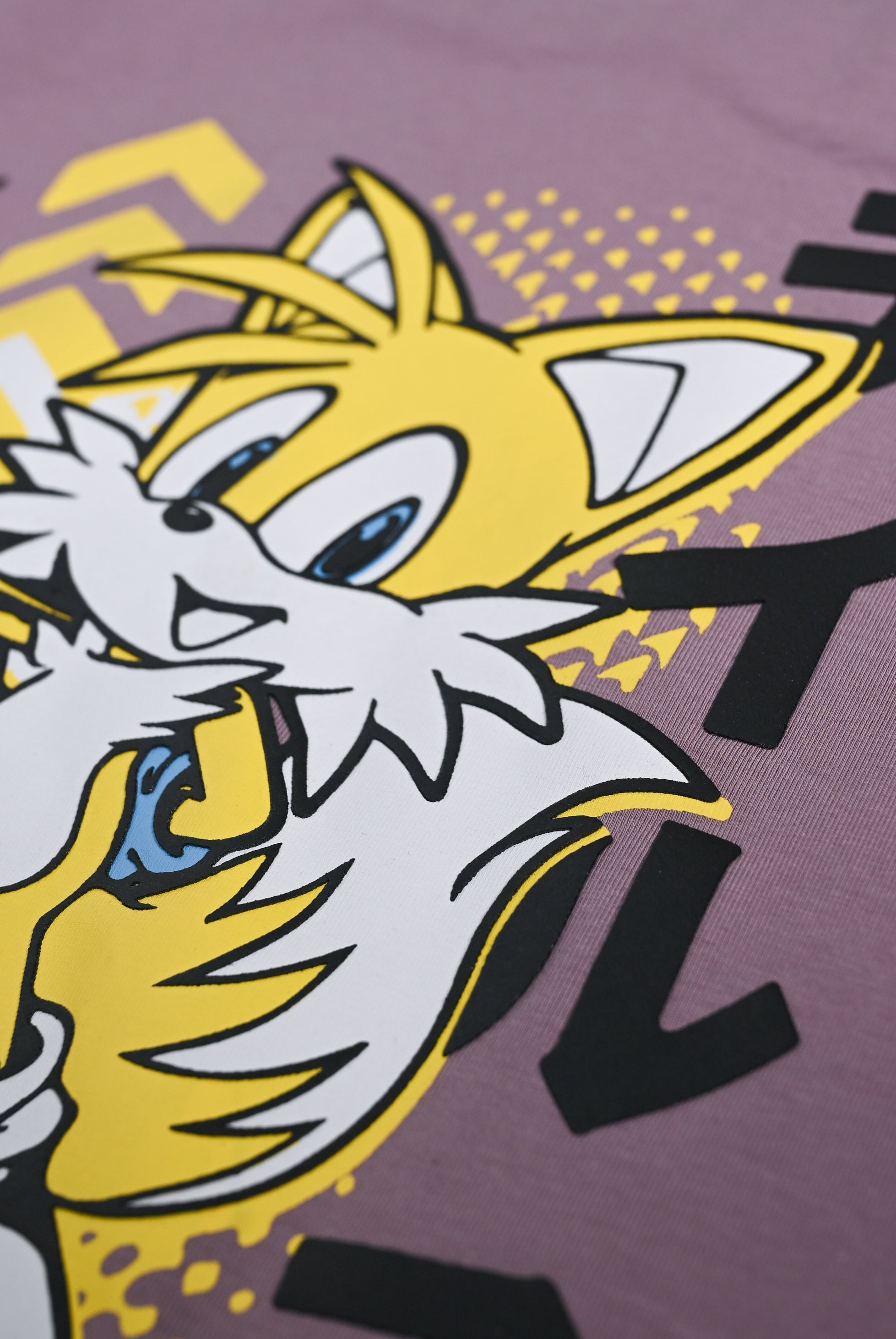 SONIC GRAPHIC LIGHT PURPLE TEE Reality