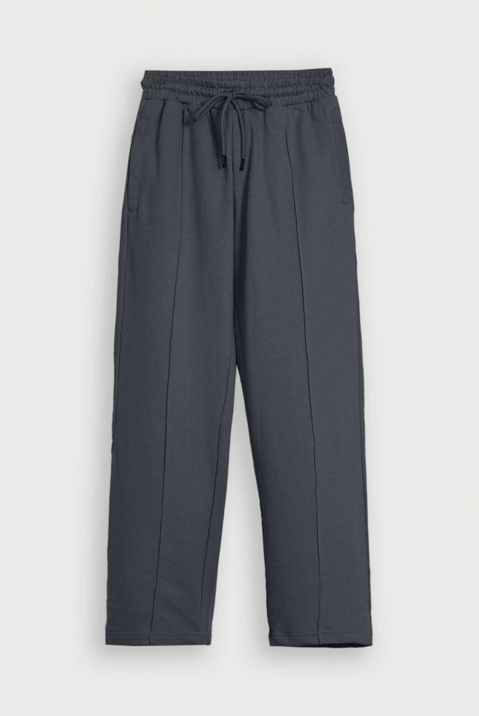 TERRY TAPERED GRAY TROUSER Reality