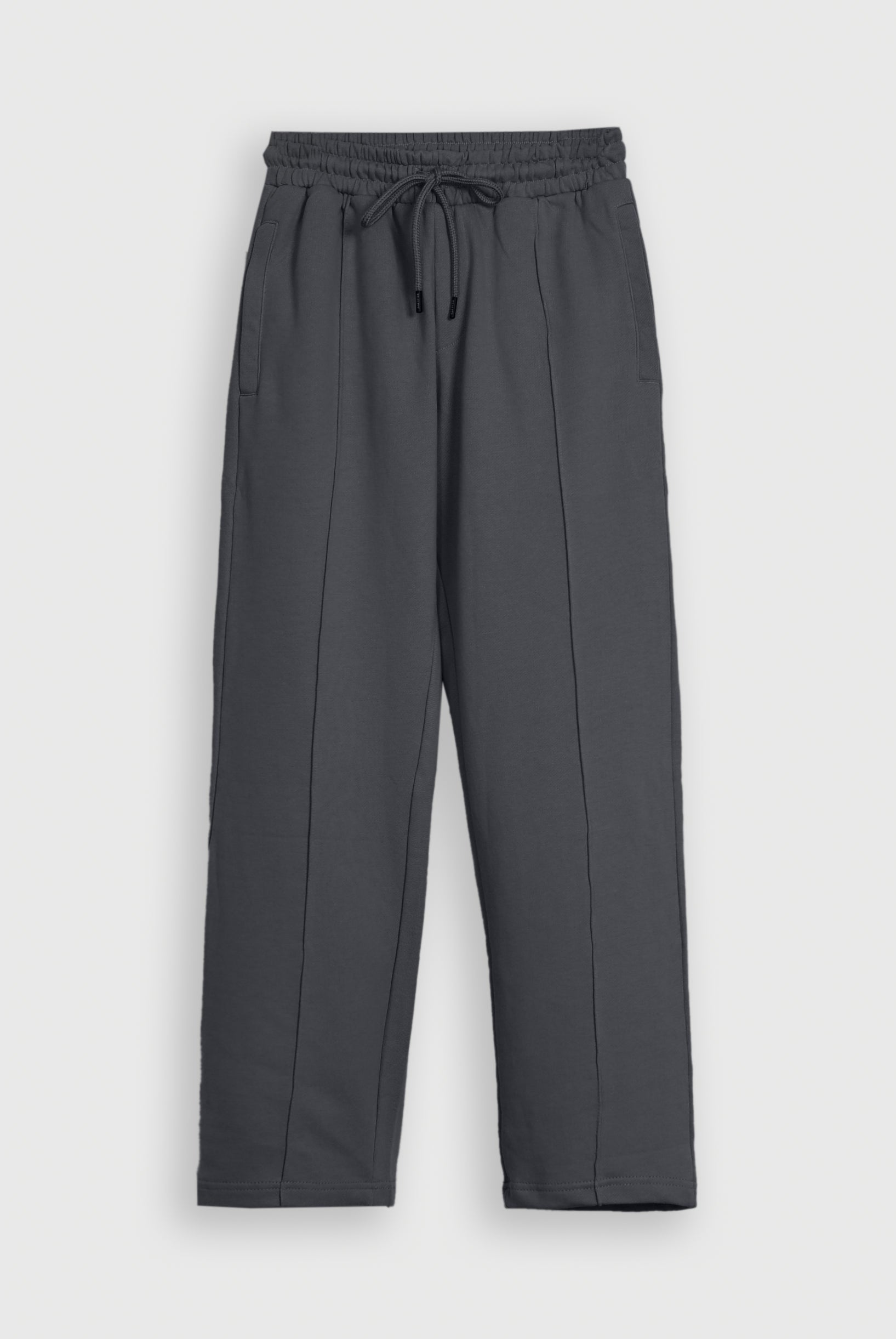 TERRY TAPERED GRAY TROUSER Reality