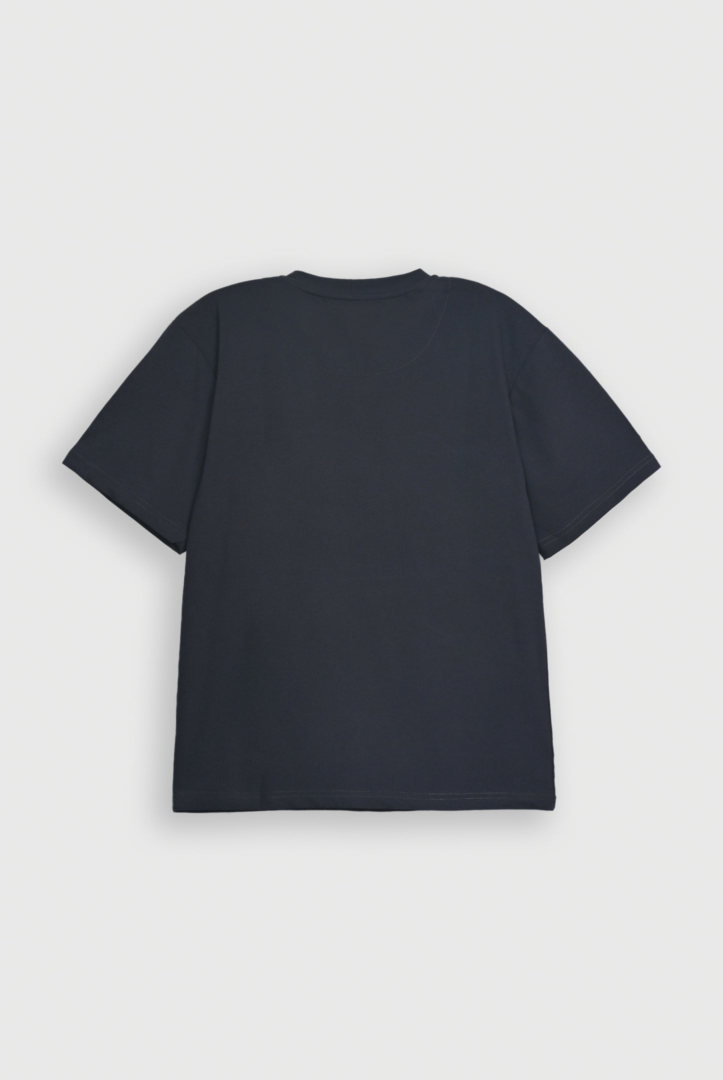 BASIC V-NECK GRAY TEE