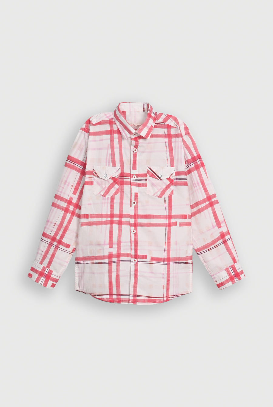 CHECKERD CARROT SHIRT Reality