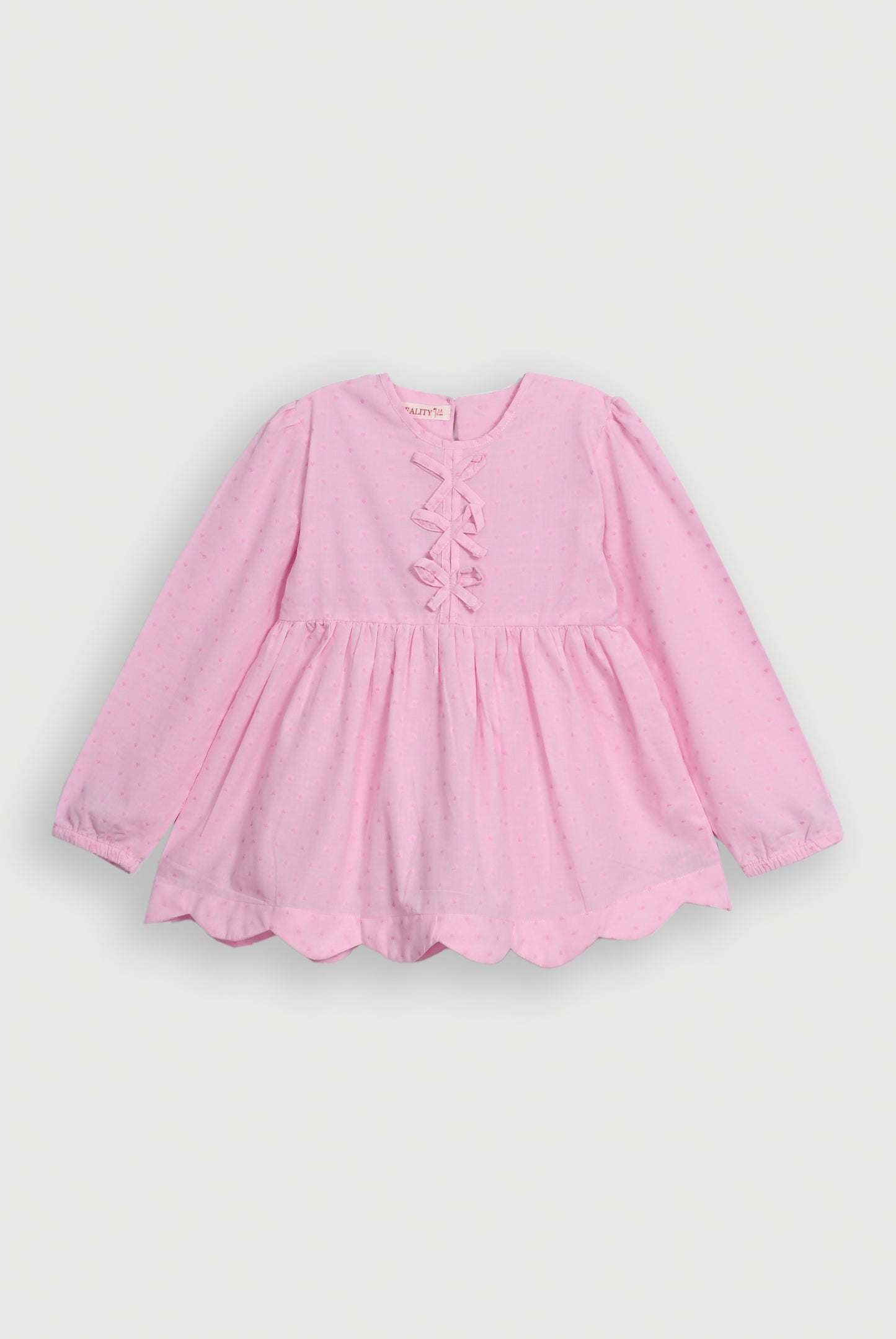 PEPLUM PINK CO-ORD SET Reality