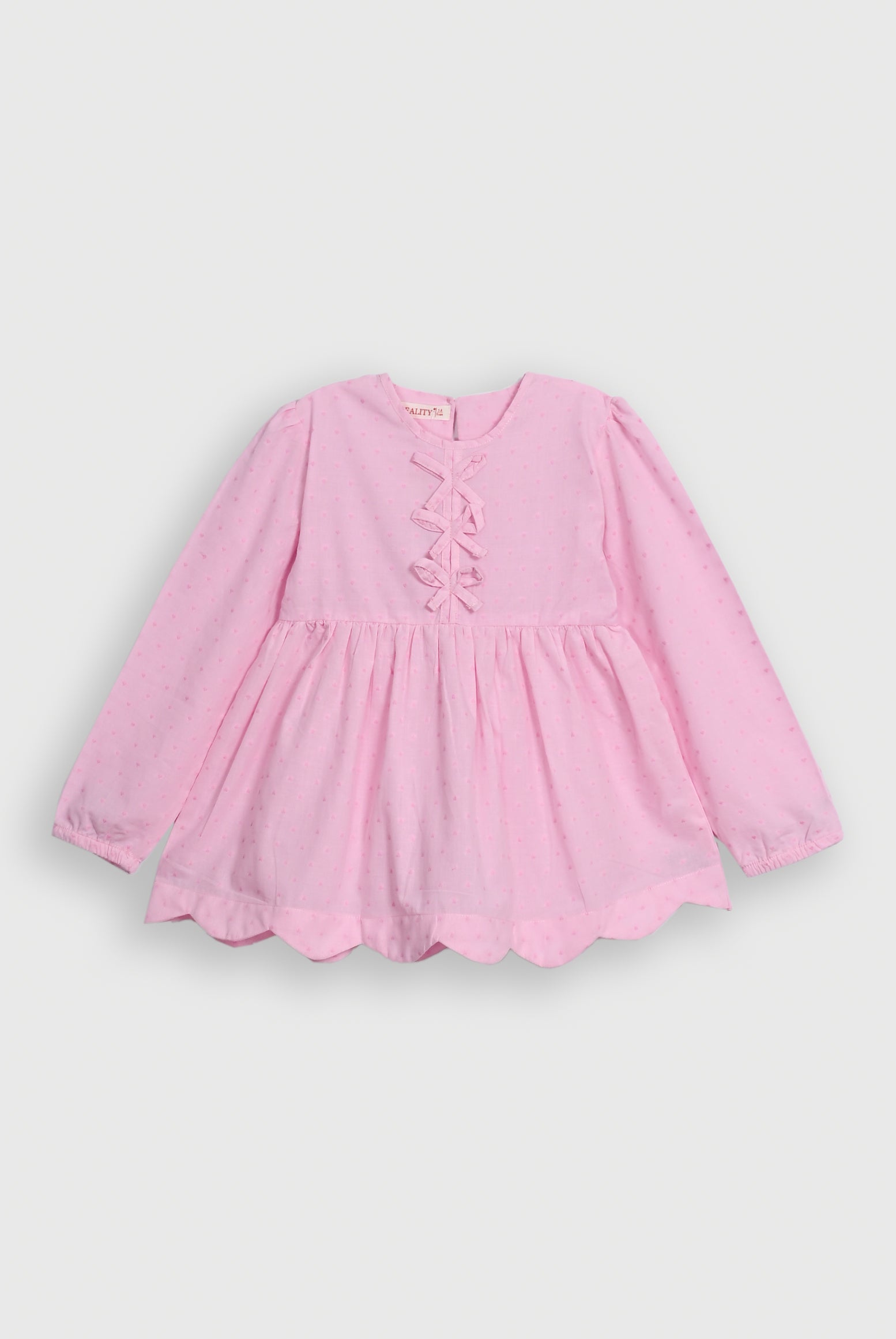 PEPLUM PINK CO-ORD SET Reality