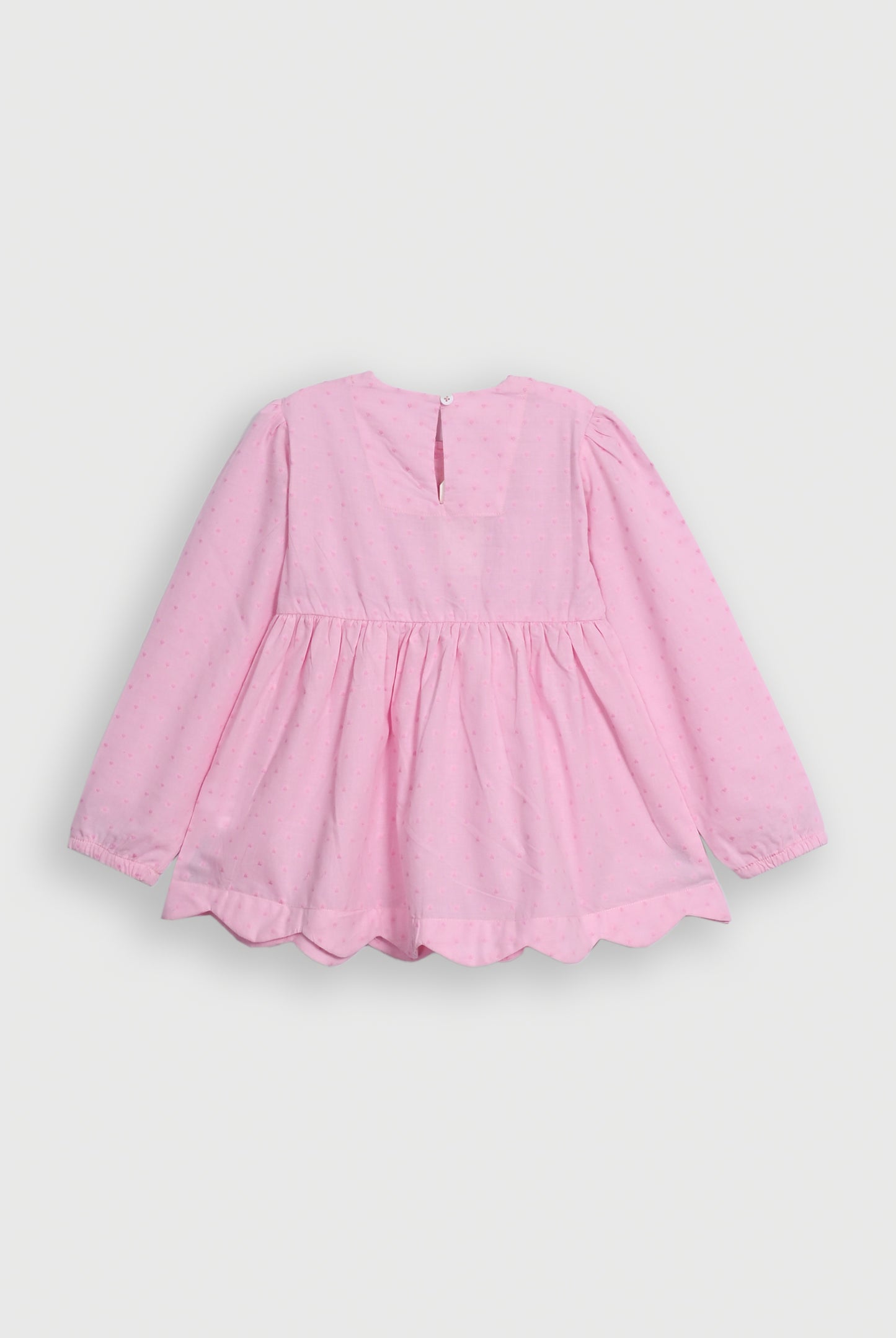 PEPLUM PINK CO-ORD SET Reality