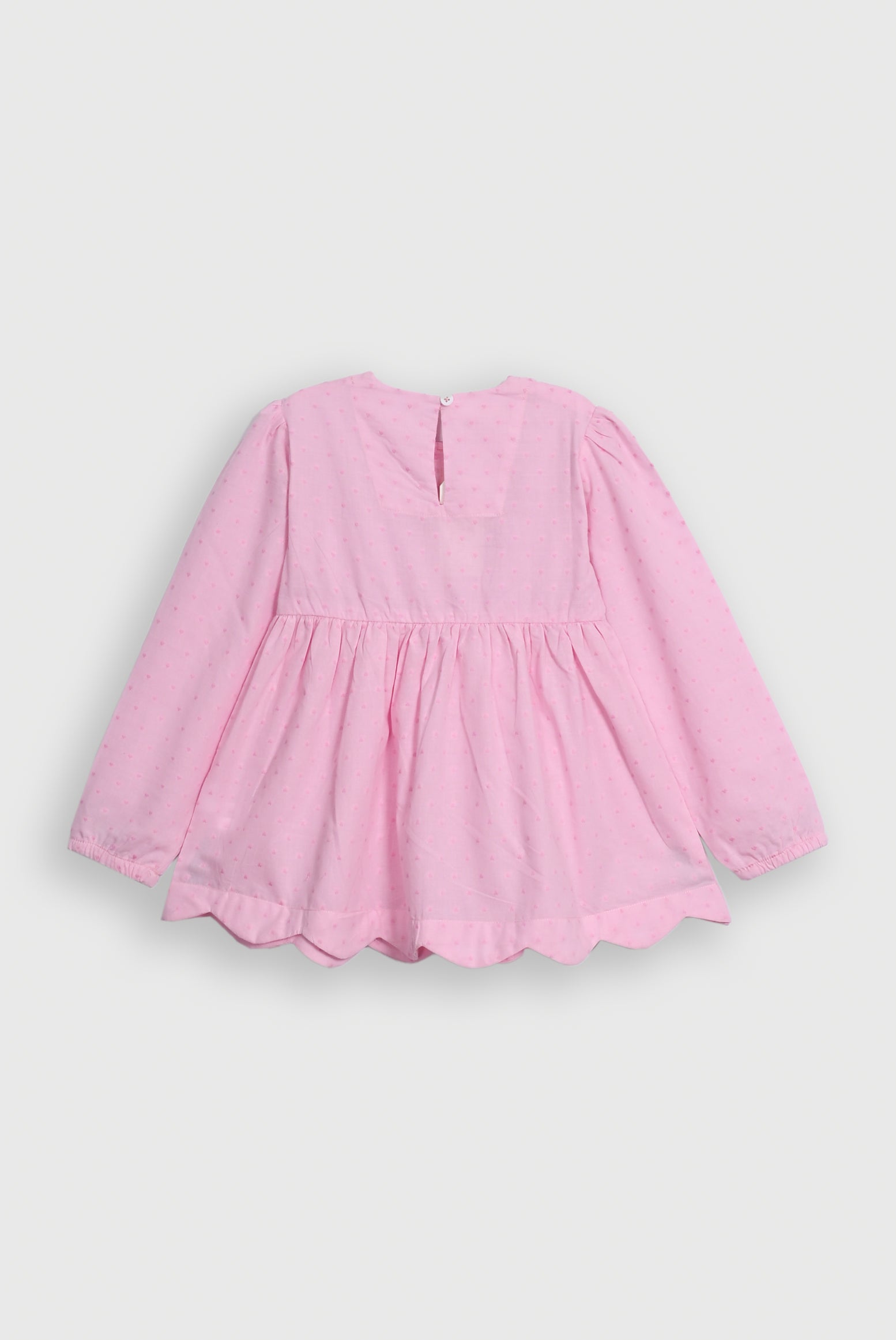 PEPLUM PINK CO-ORD SET Reality