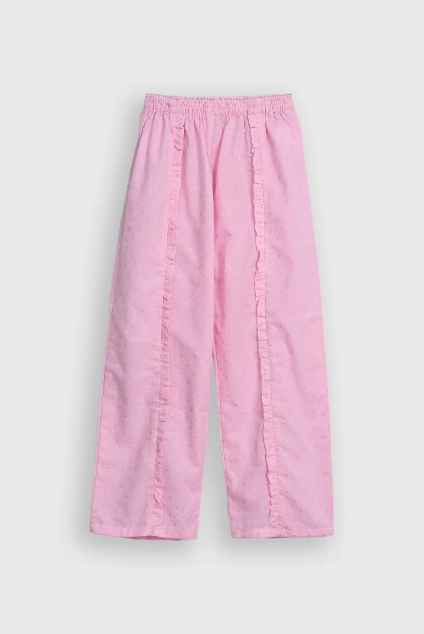 PEPLUM PINK CO-ORD SET Reality