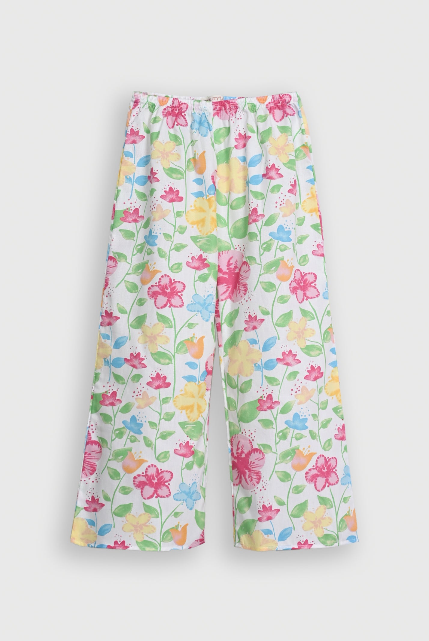 FLORAL PRINTED WHITE CO-ORD SET Reality