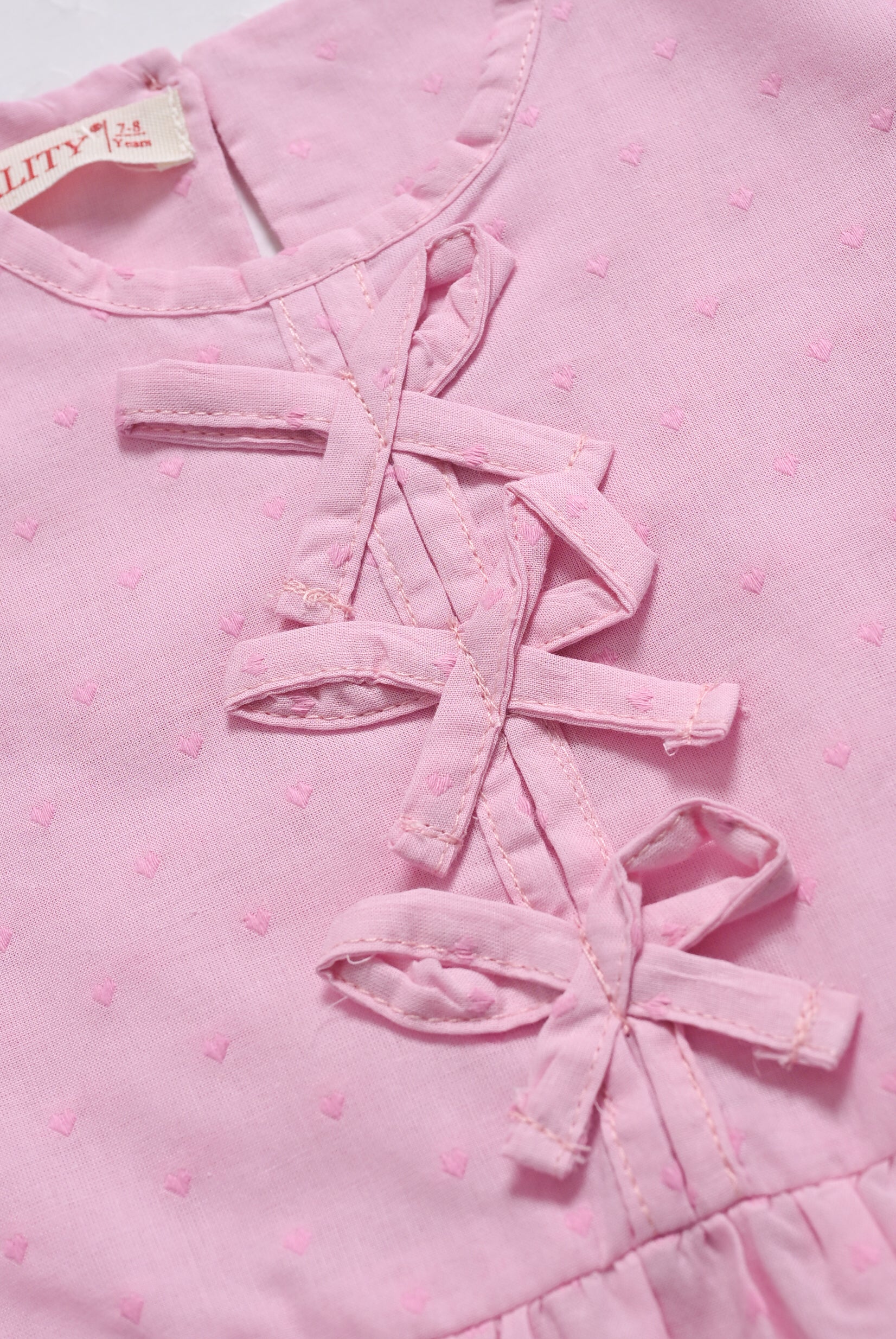 PEPLUM PINK CO-ORD SET Reality