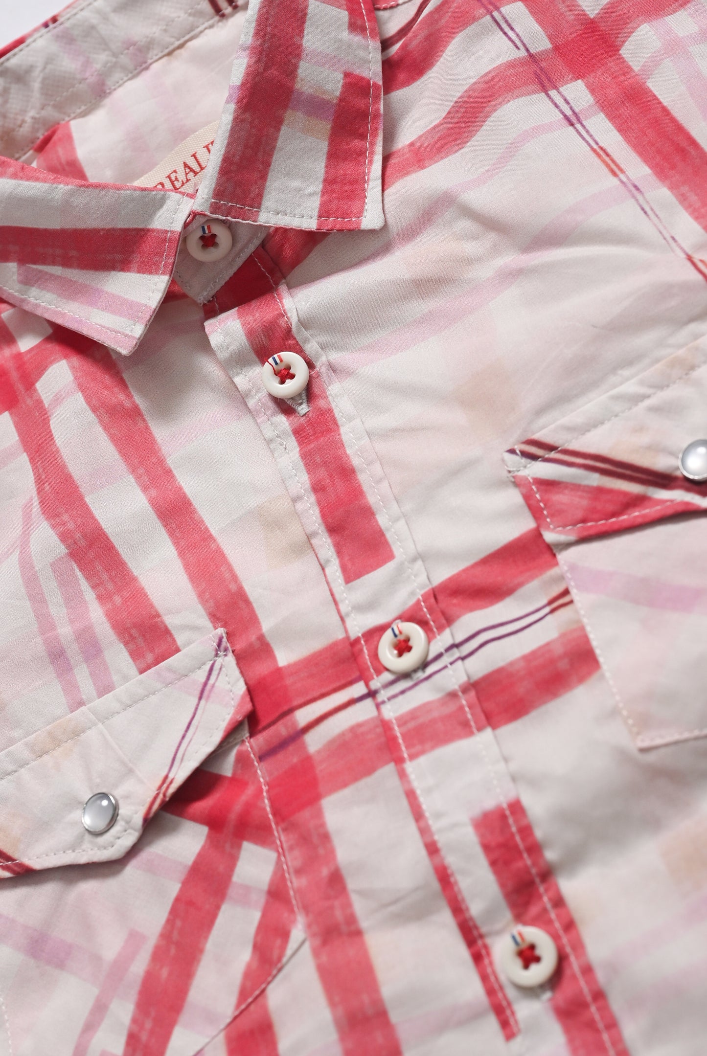 CHECKERD CARROT SHIRT Reality