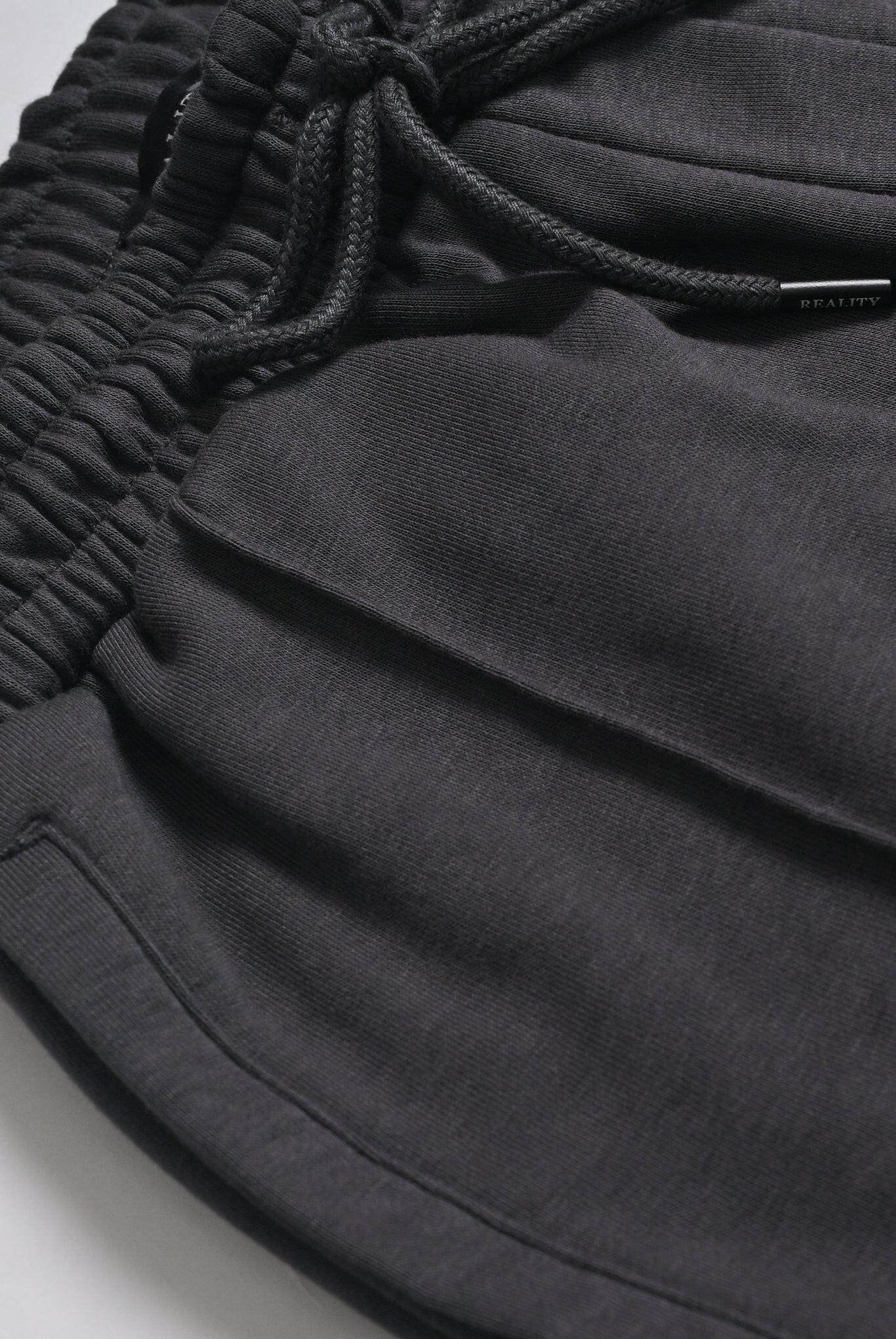 TERRY TAPERED GRAY TROUSER Reality