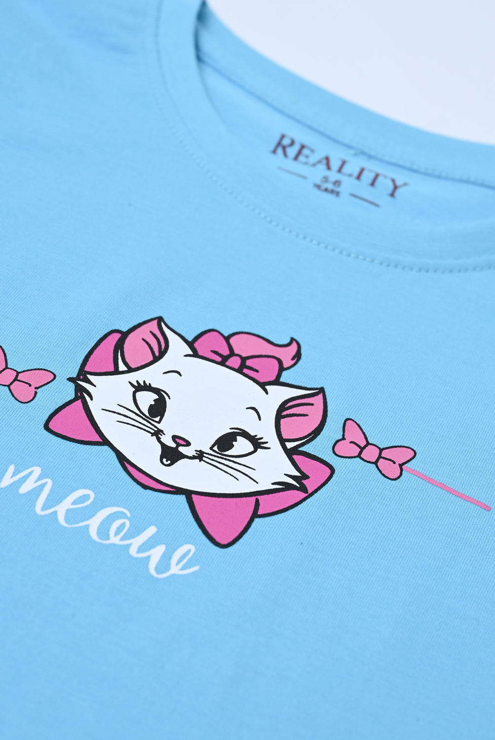 Cute Cat Graphic T-Shirt Reality