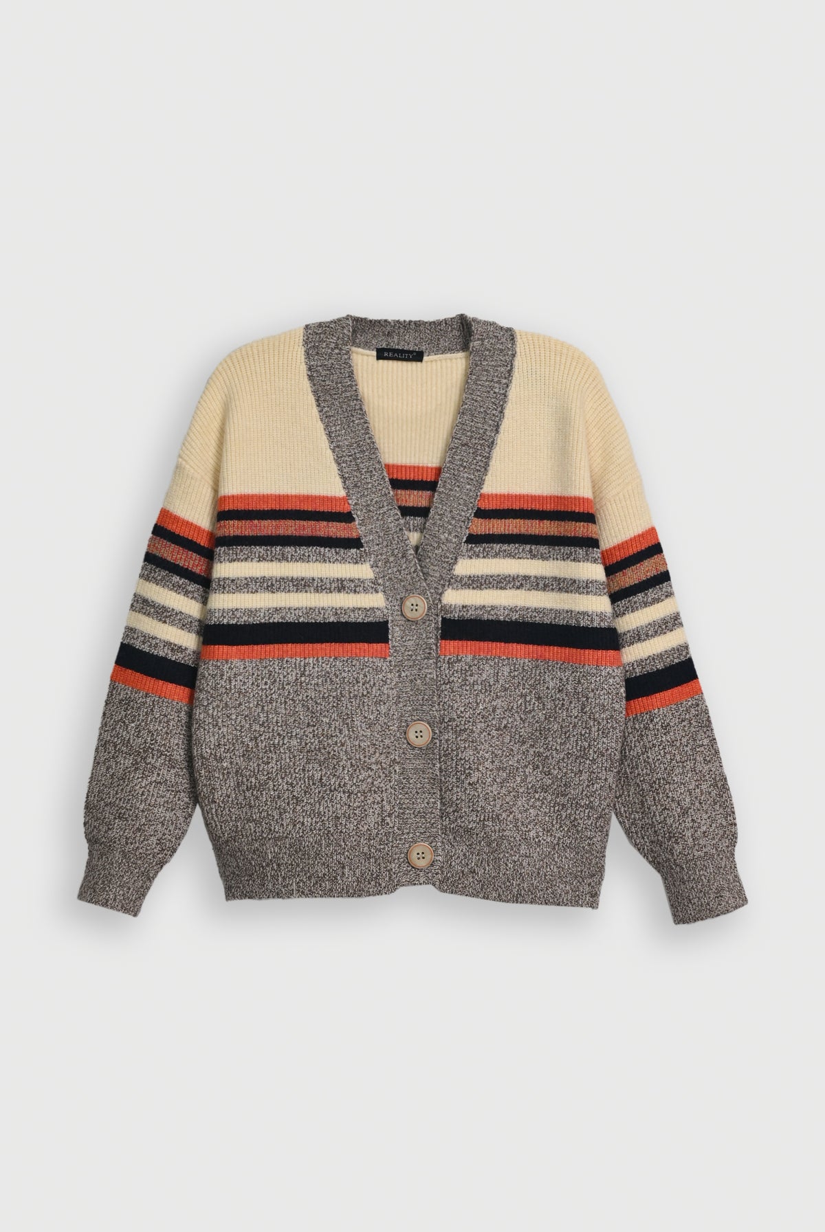 LADIES GRAY SWEATER Reality