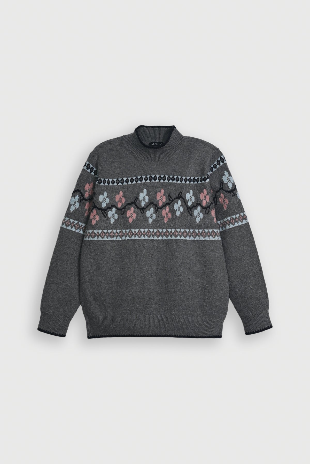 LADIES GRAY SWEATER Reality