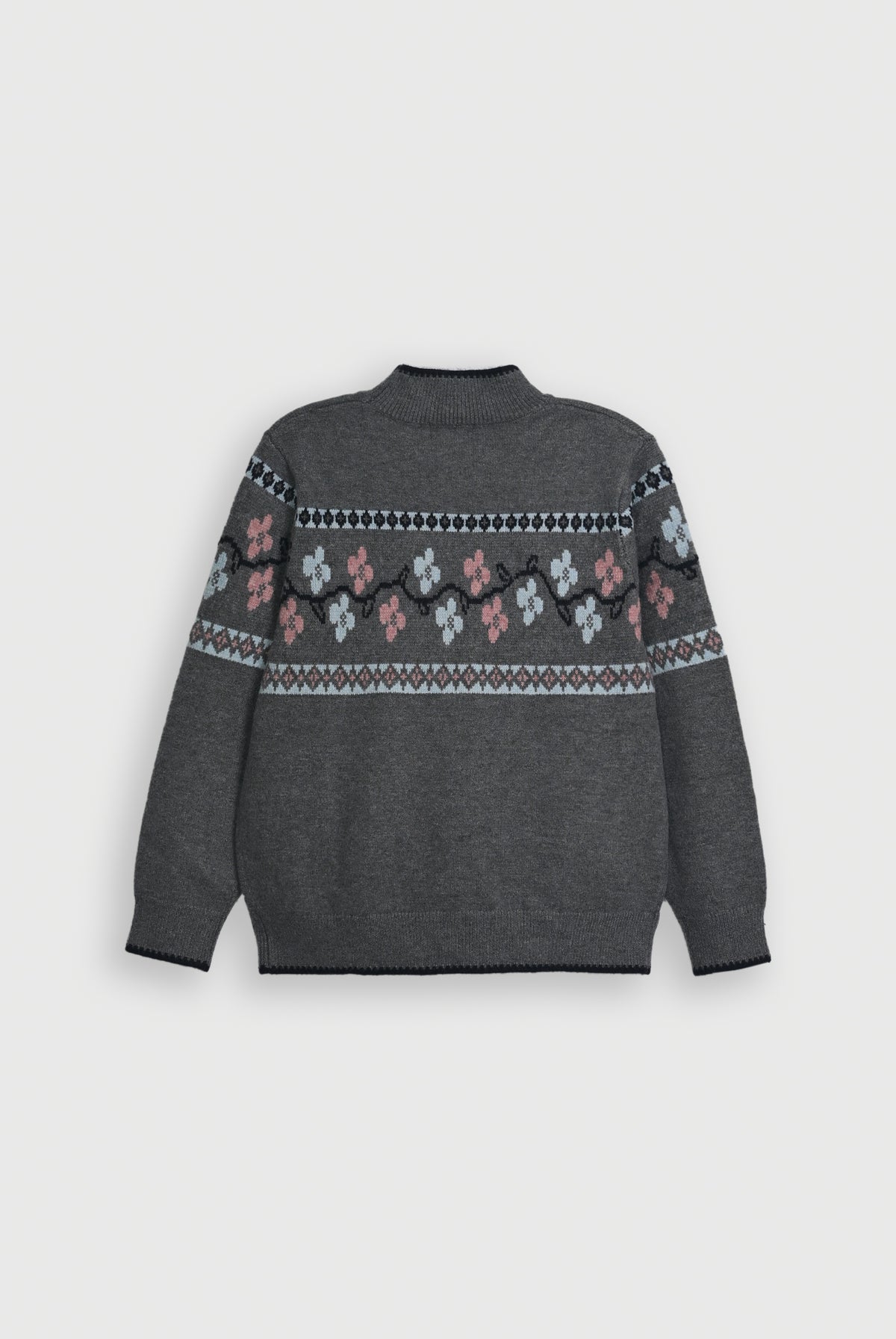 LADIES GRAY SWEATER Reality