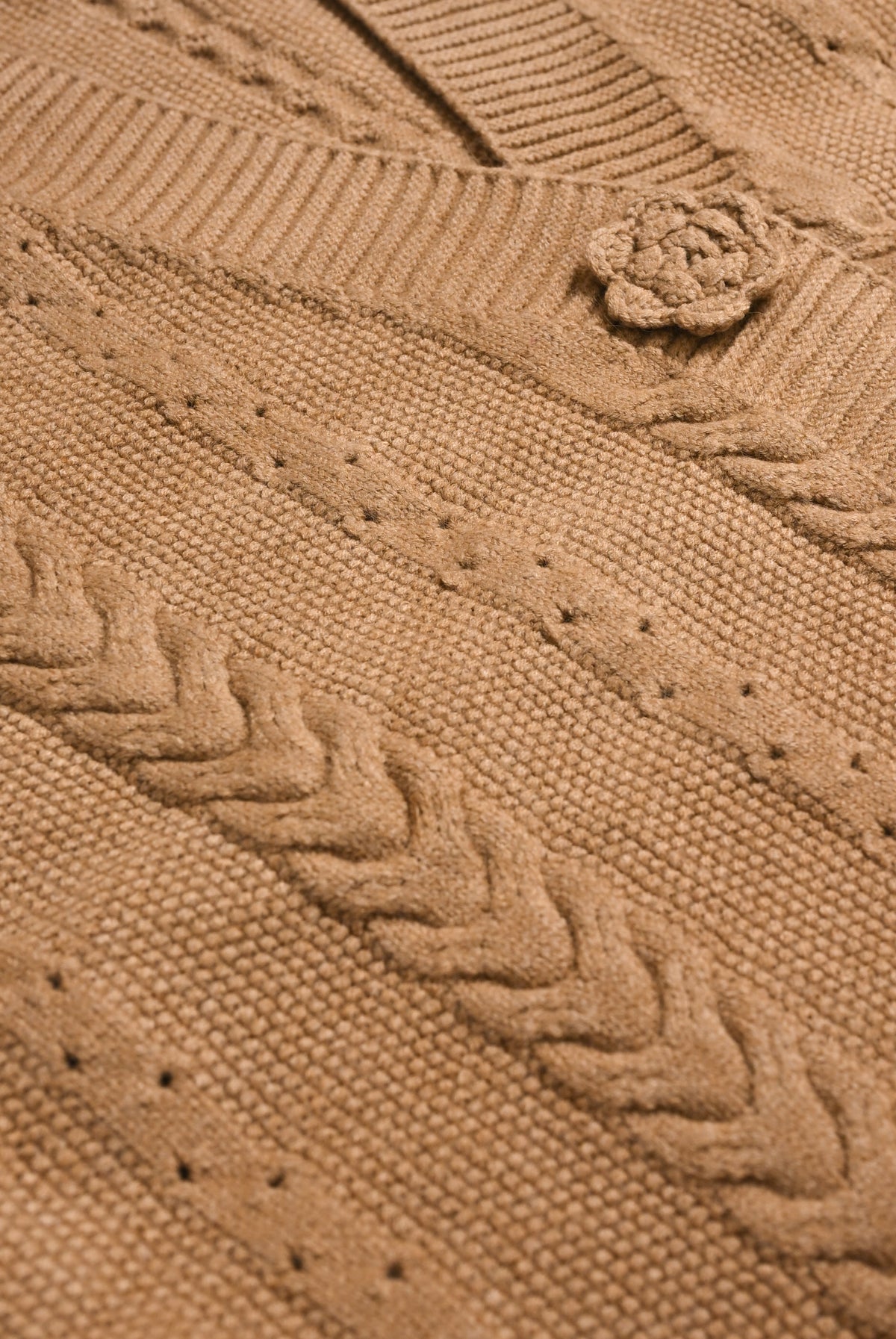 LADIES BROWN SWEATER Reality