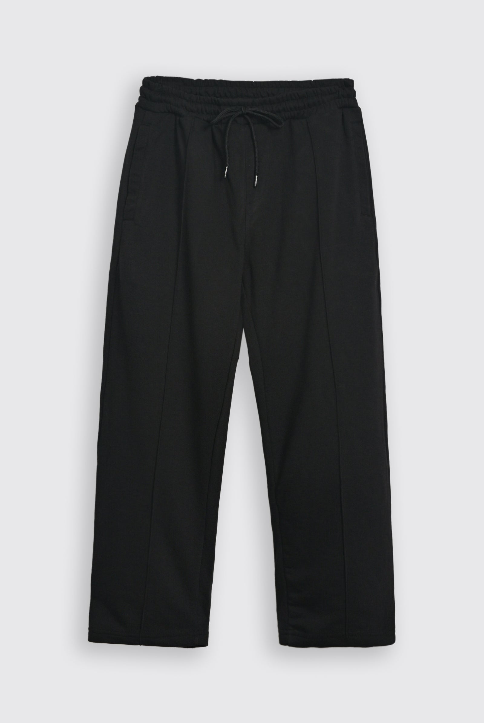 TERRY TAPERED black TROUSER