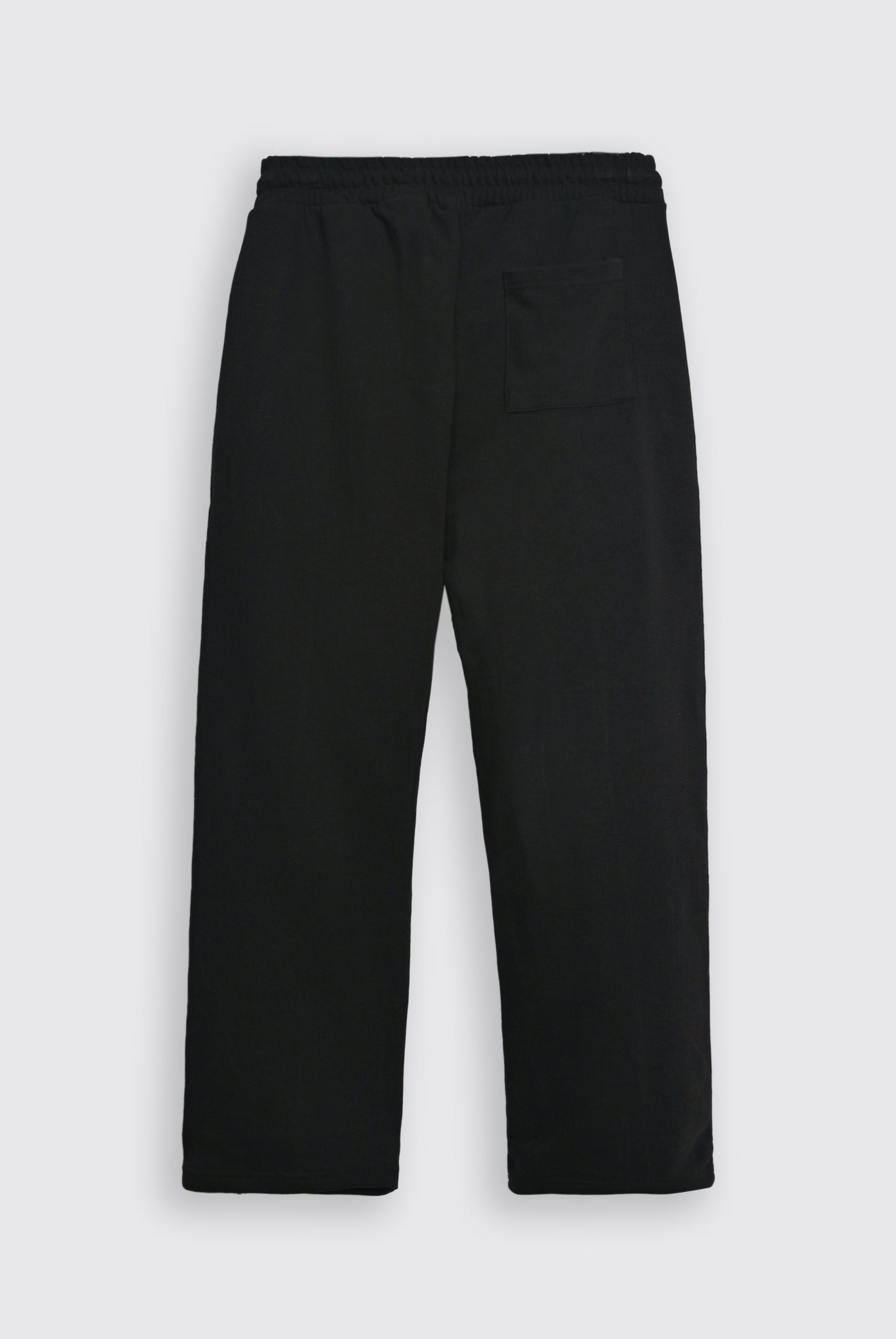 TERRY TAPERED black TROUSER