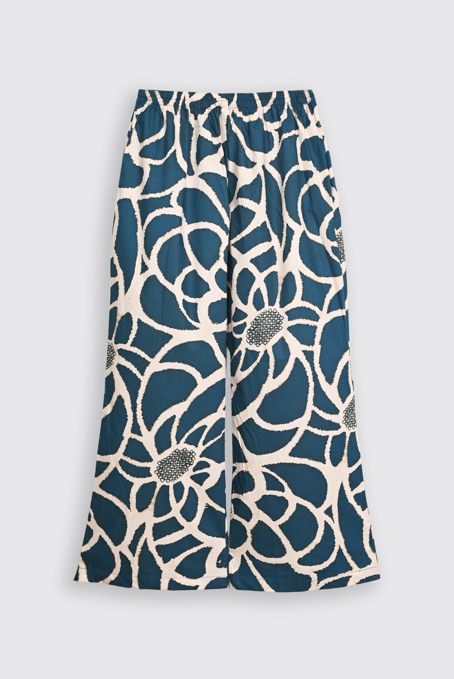 MONO CHROME PRINTED blue SUIT