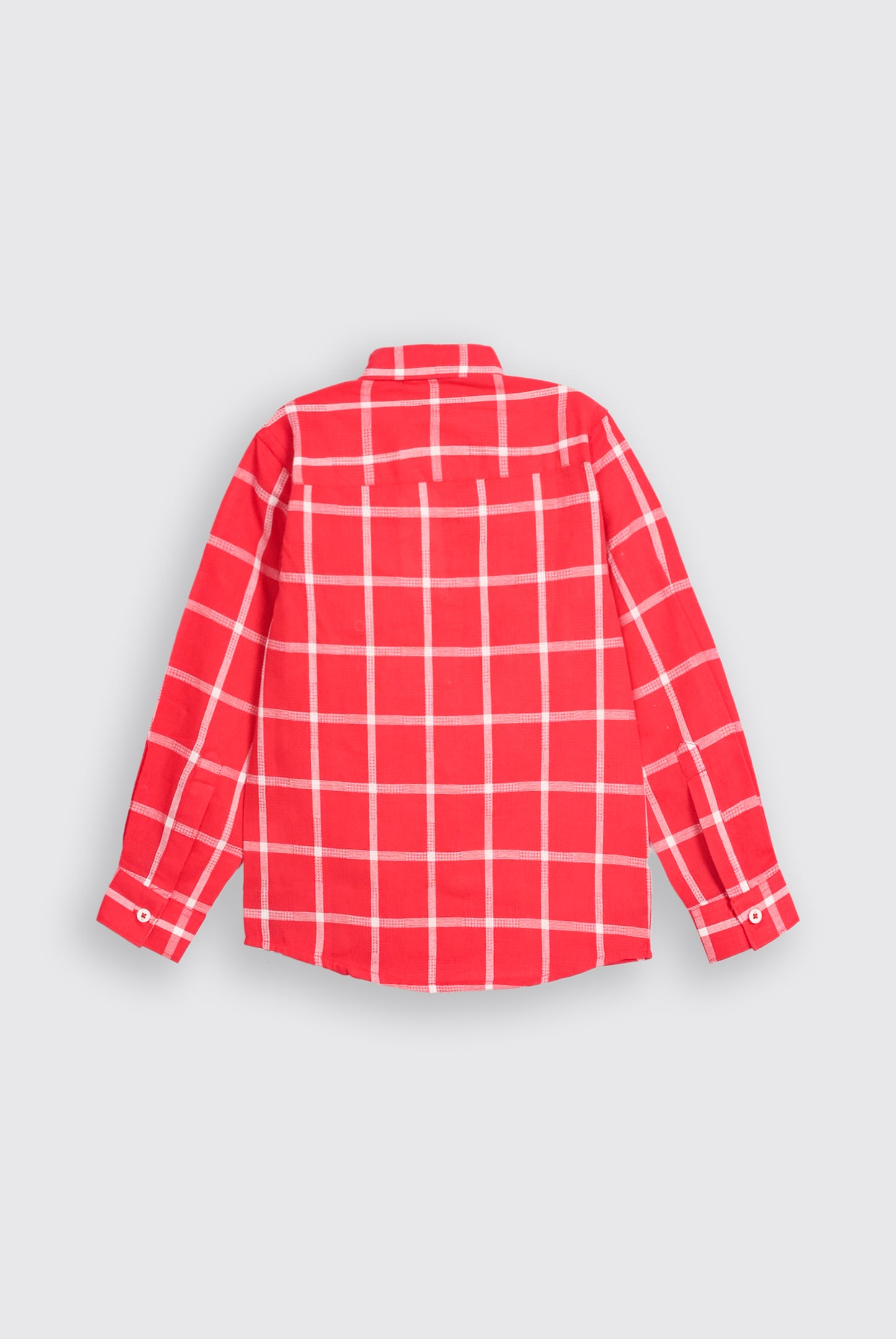 CHECKERD RED SHIRT