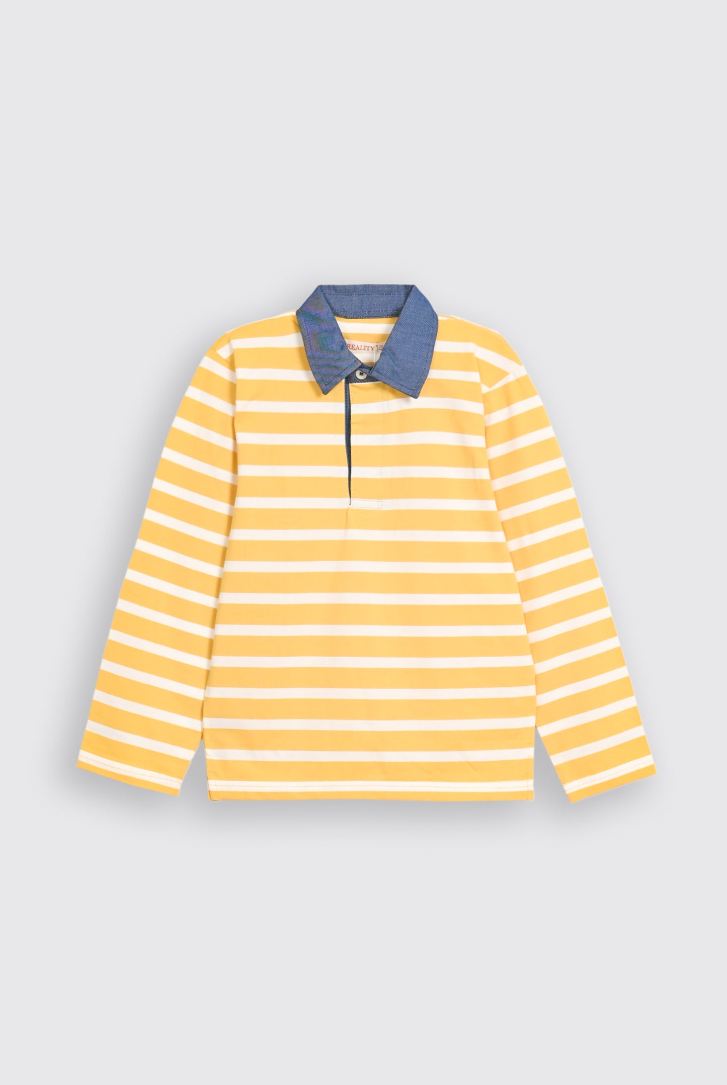 YARN DYED Yellow POLO