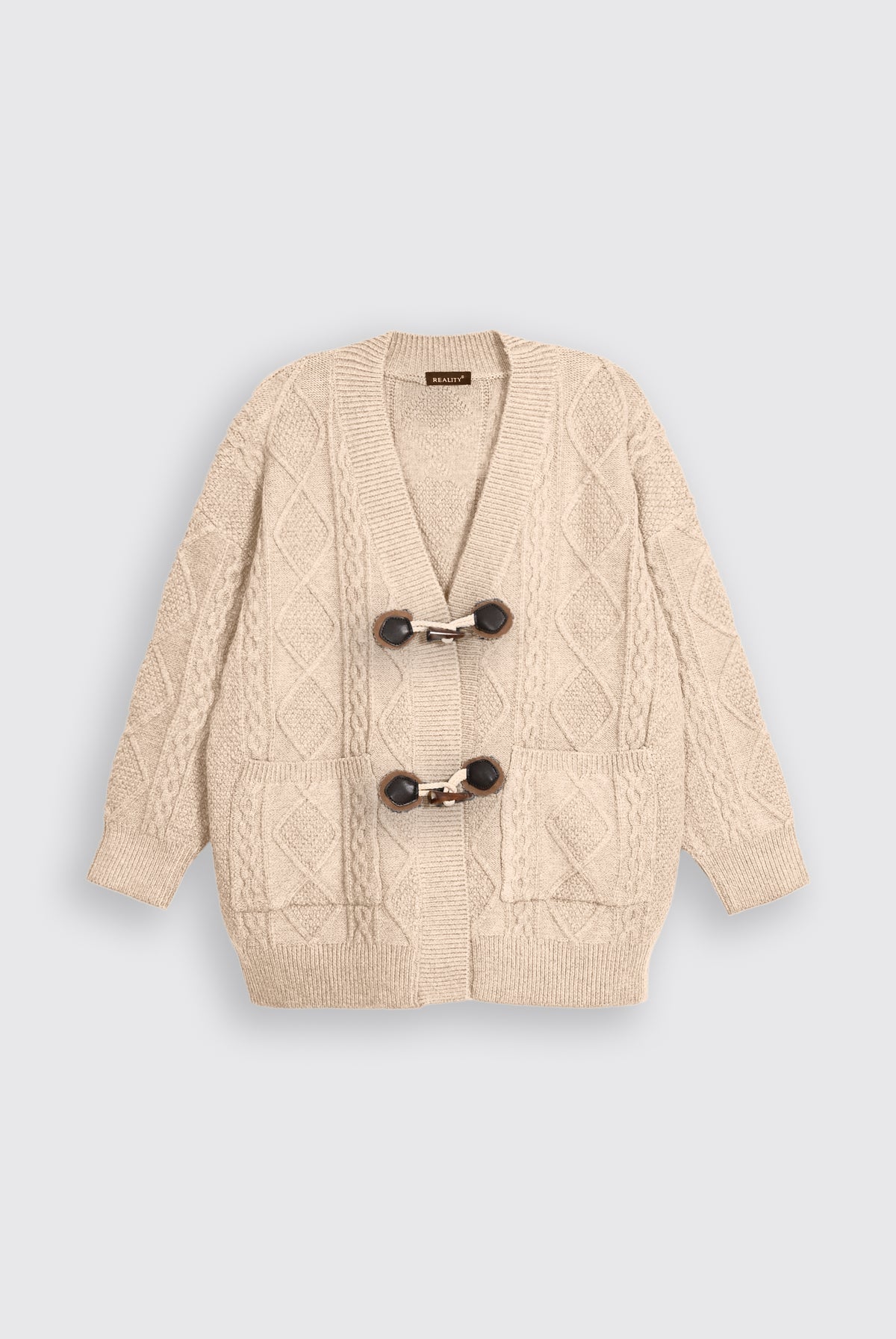 LADIES OFF WHITE SWEATER Reality