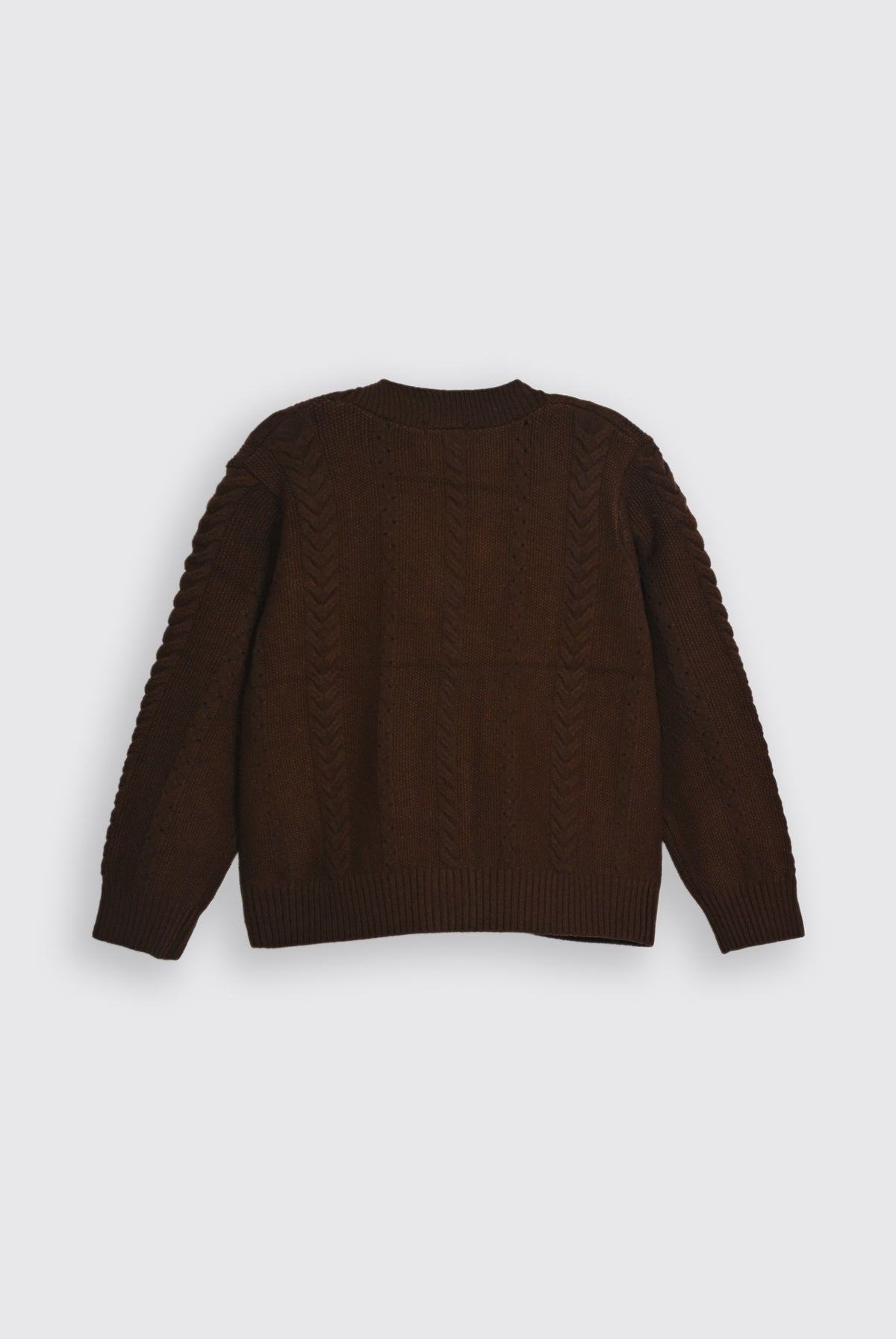 CHOCLATE SWEATER Reality