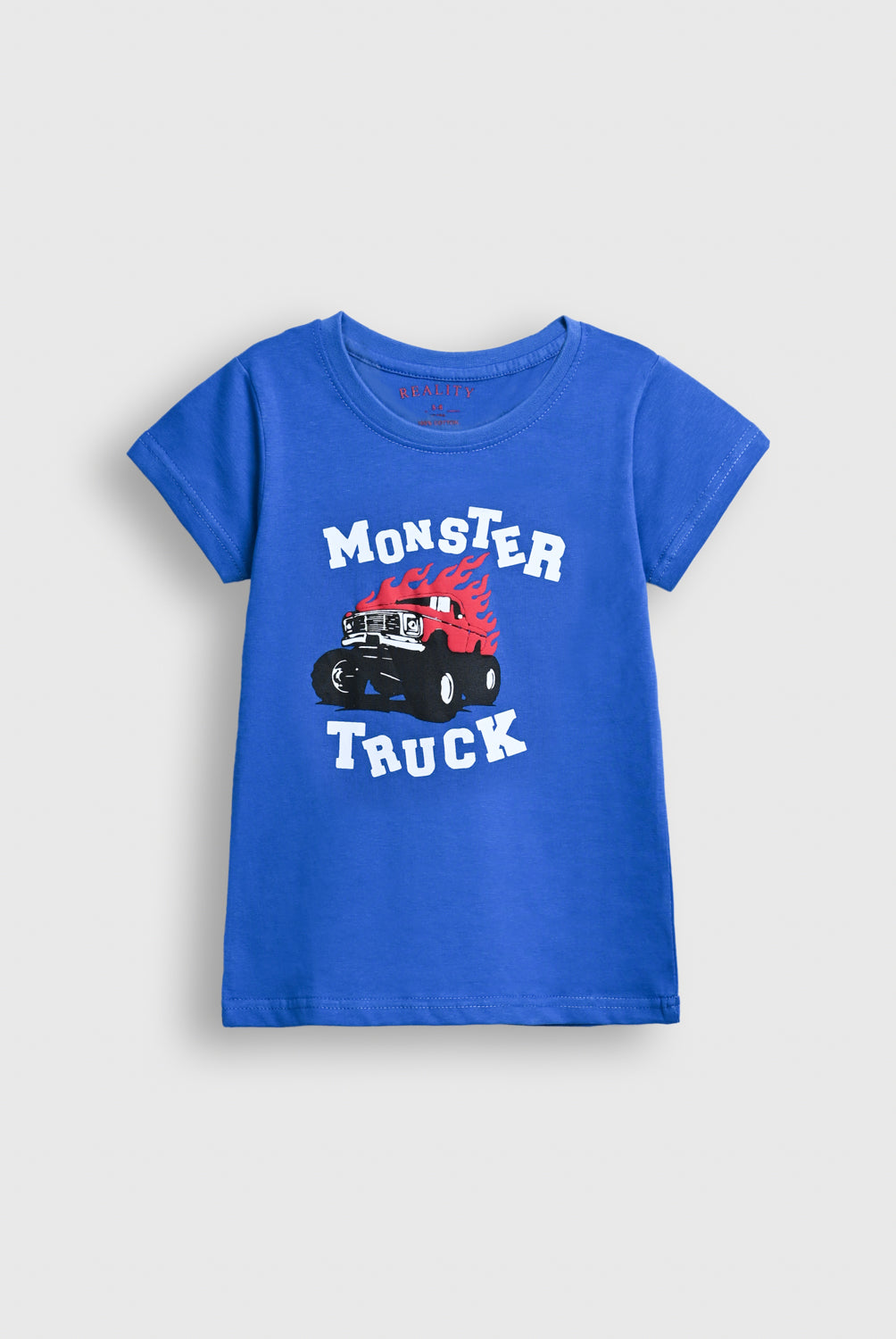 Monster Truck Boy T-shirt Reality
